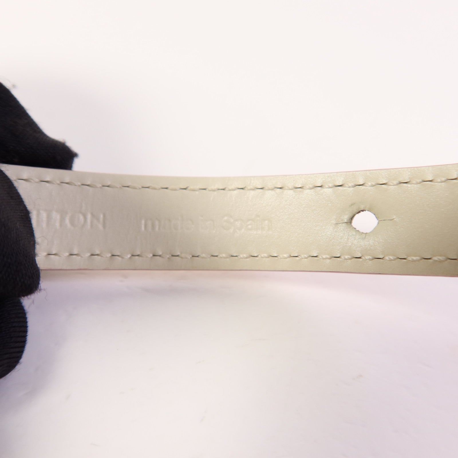 LOUIS VUITTON 牛皮皮革Bracelets金扣手鐲