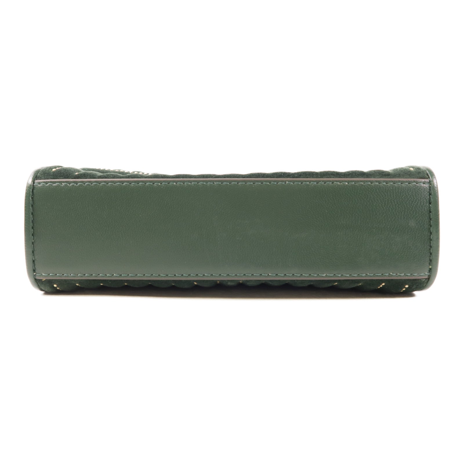 Tory Burch 天鵝絨Fleming Mini Stud金扣肩背袋