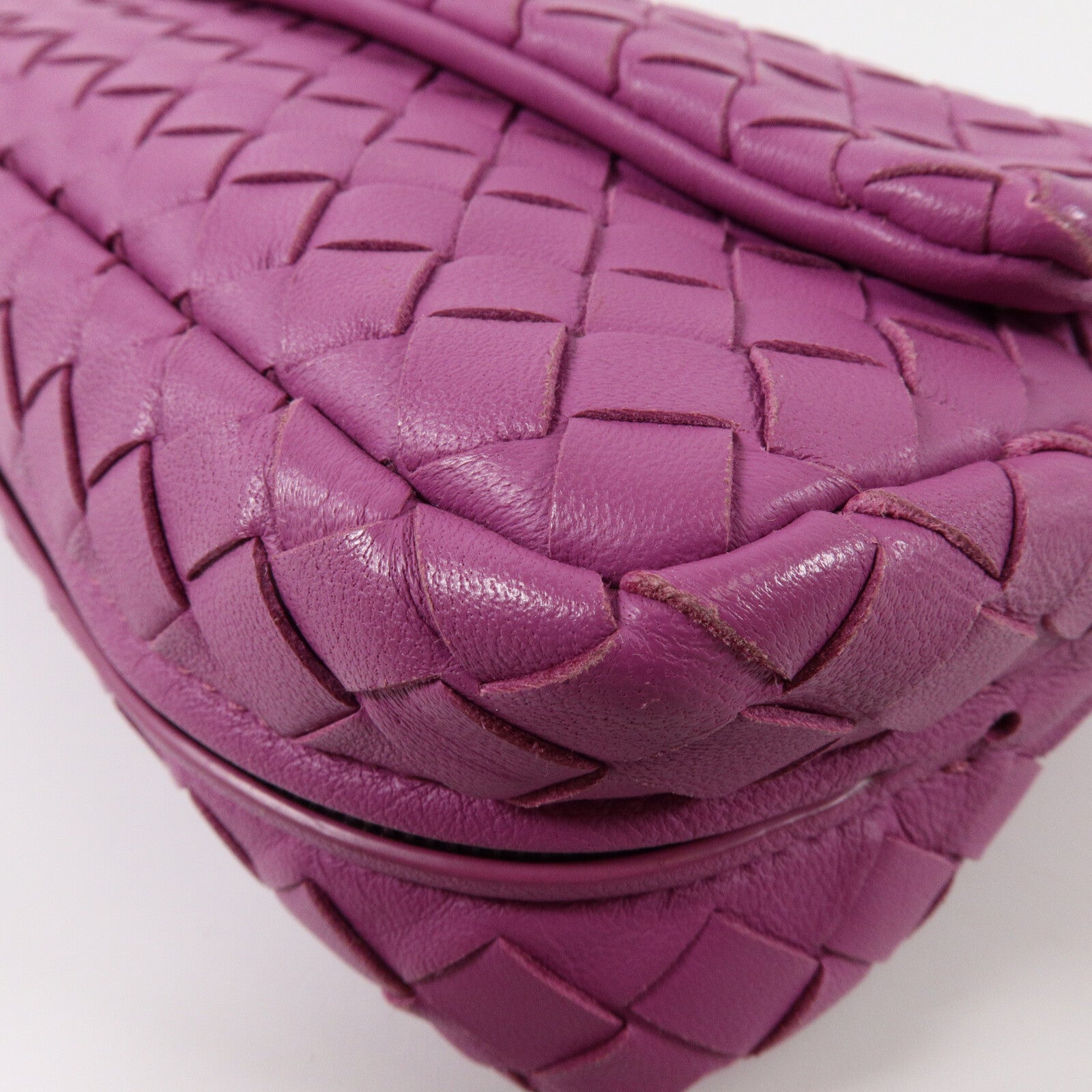 BOTTEGA VENETA 羊皮皮革Shoulder Bag鏈帶肩背袋