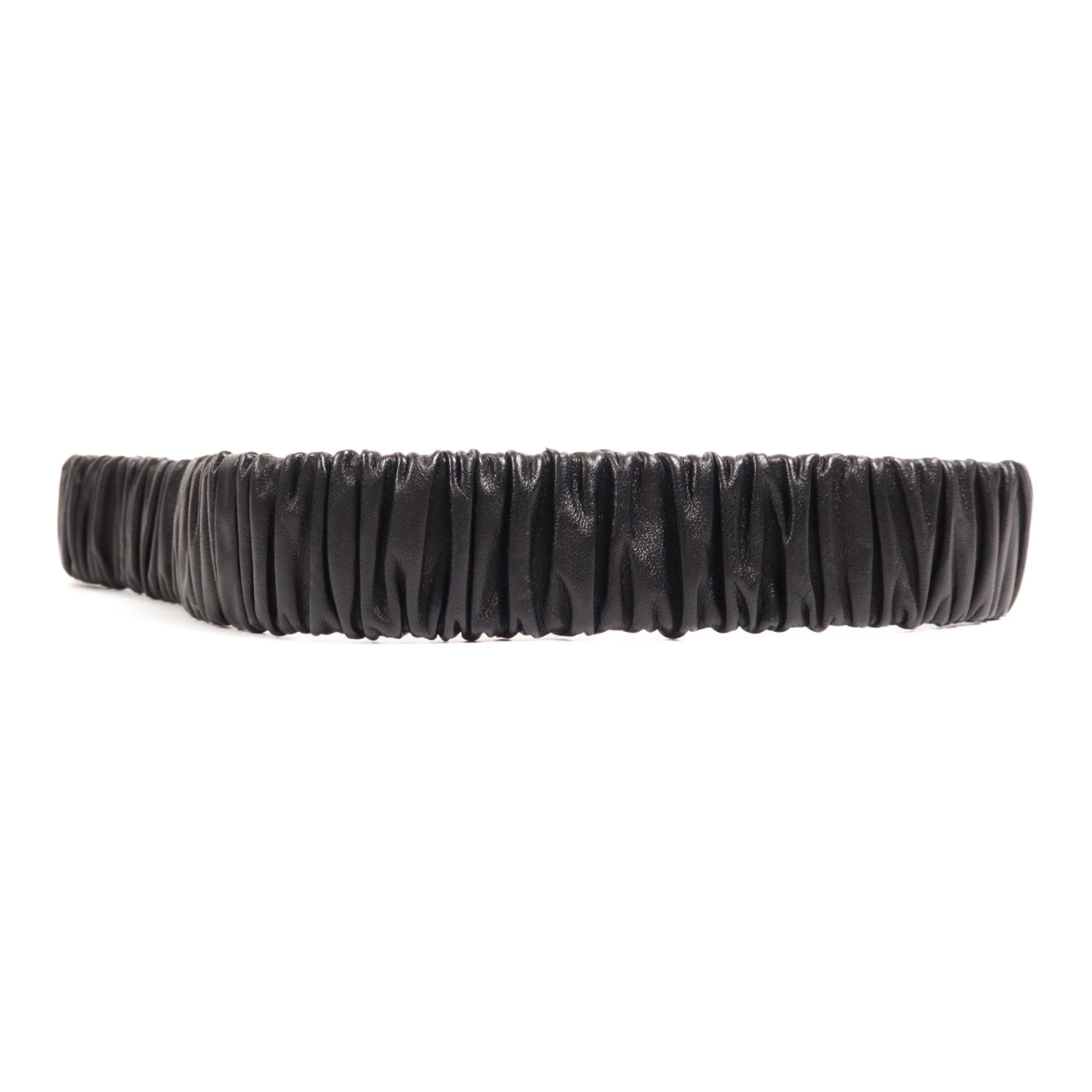 CHANEL 【激減優惠】羊皮皮革Belt金扣皮帶
