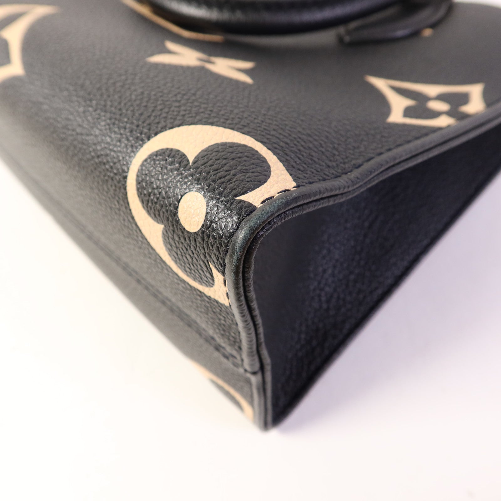 LOUIS VUITTON Monogram Empreinte On The Go PM金扣手挽肩背兩用袋