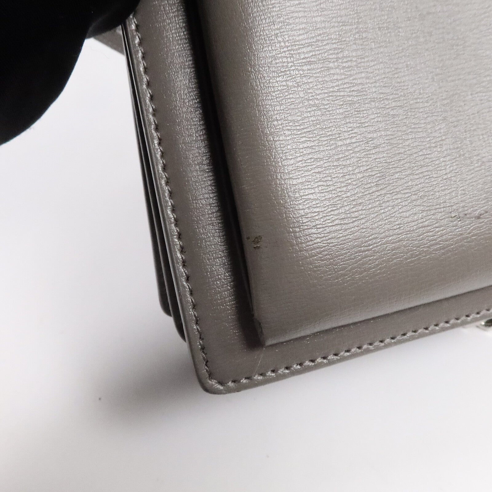 SAINT LAURENT 牛皮皮革Shoulder Bag鏈帶肩背袋