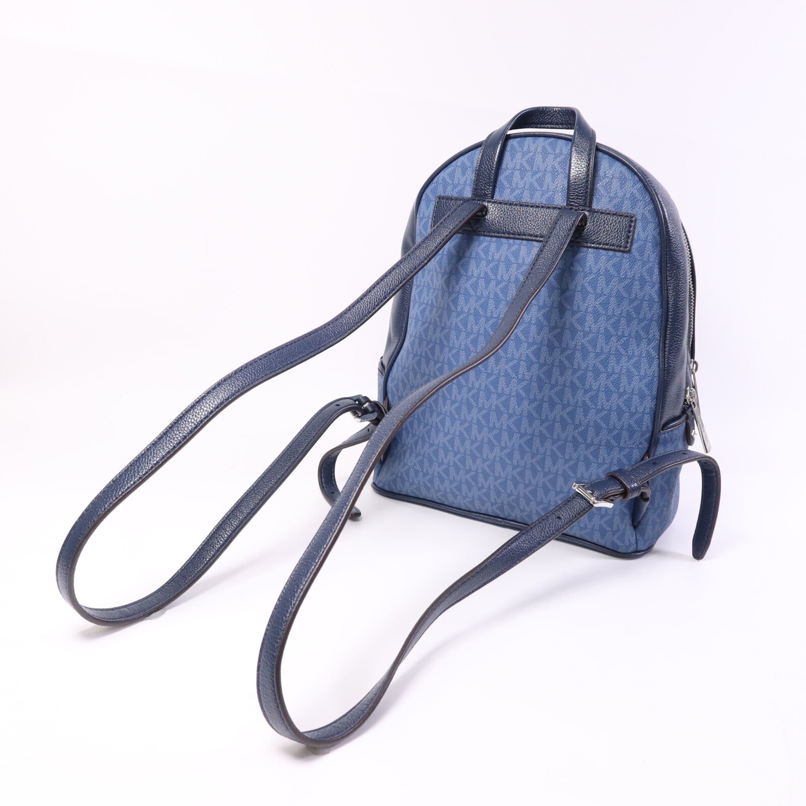 Michael Kors 【激減優惠】塗層帆布Backpack銀扣背包