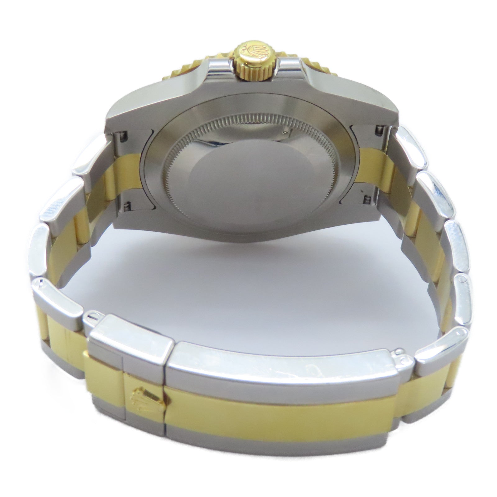 ROLEX Submarinar Date 18K黃金/不鏽鋼手錶自動機芯黑色