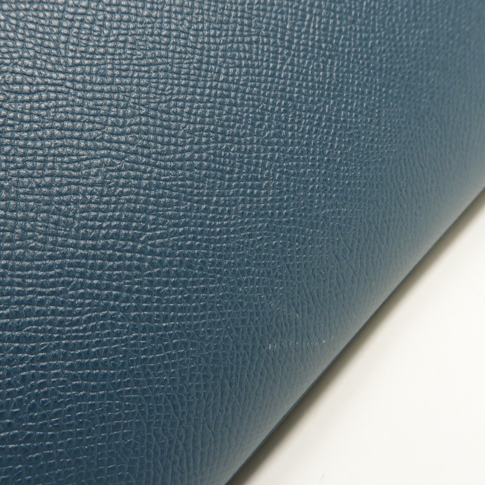 HERMES Epsom皮革Kelly 28手挽肩背兩用袋Bleu Colvert