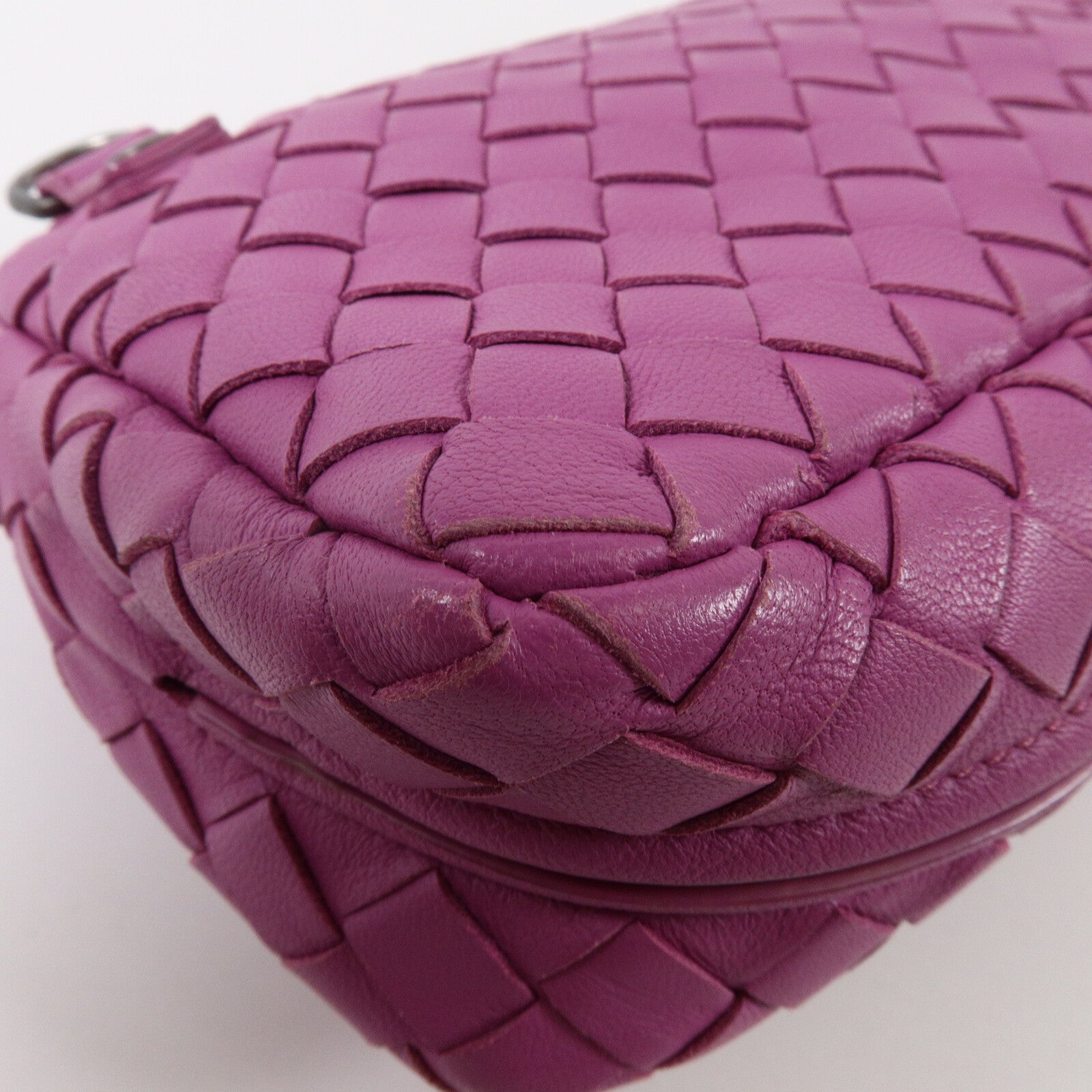 BOTTEGA VENETA 羊皮皮革Shoulder Bag鏈帶肩背袋