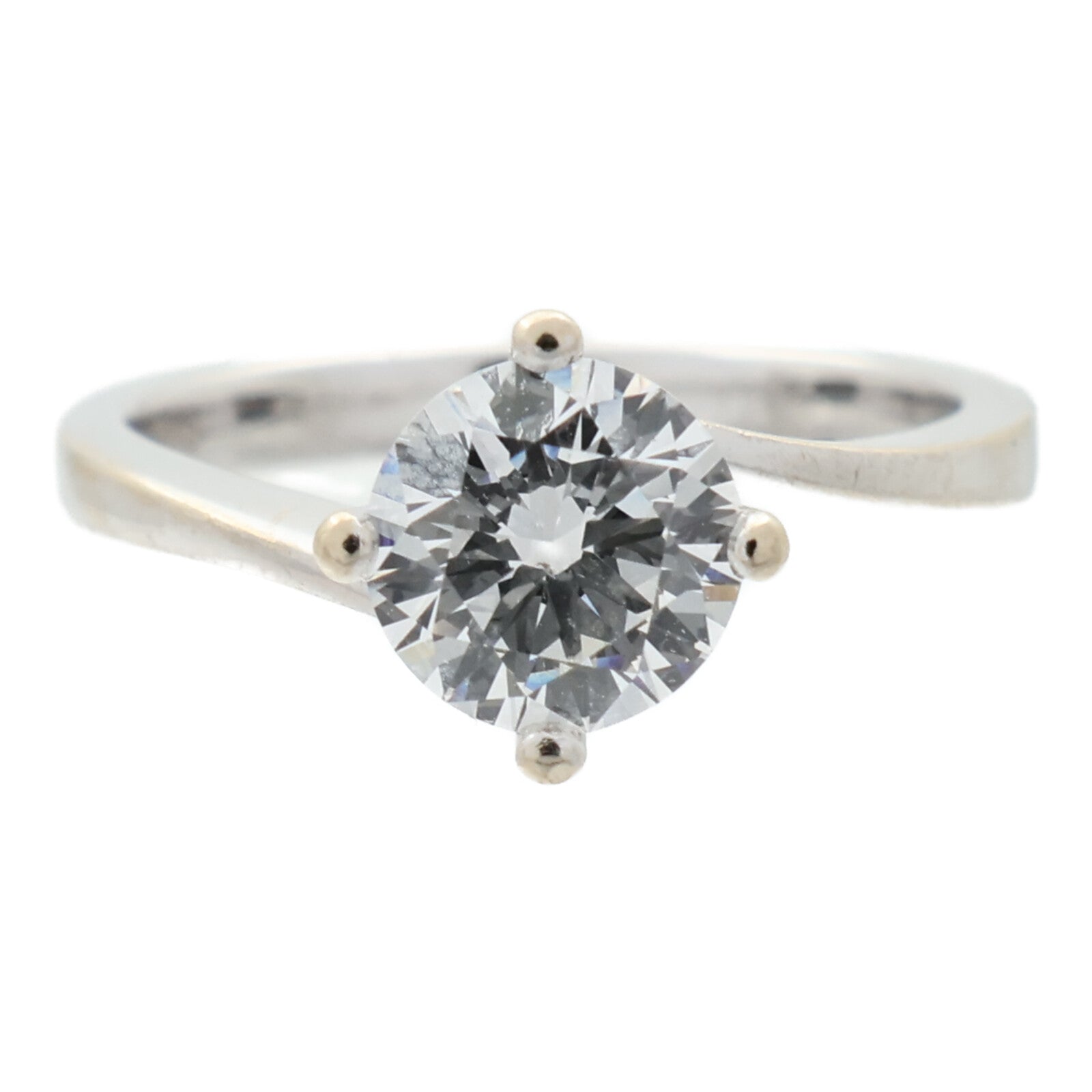 JEWELRY 18K白金Diamond Ring鑽石戒指US#4.75