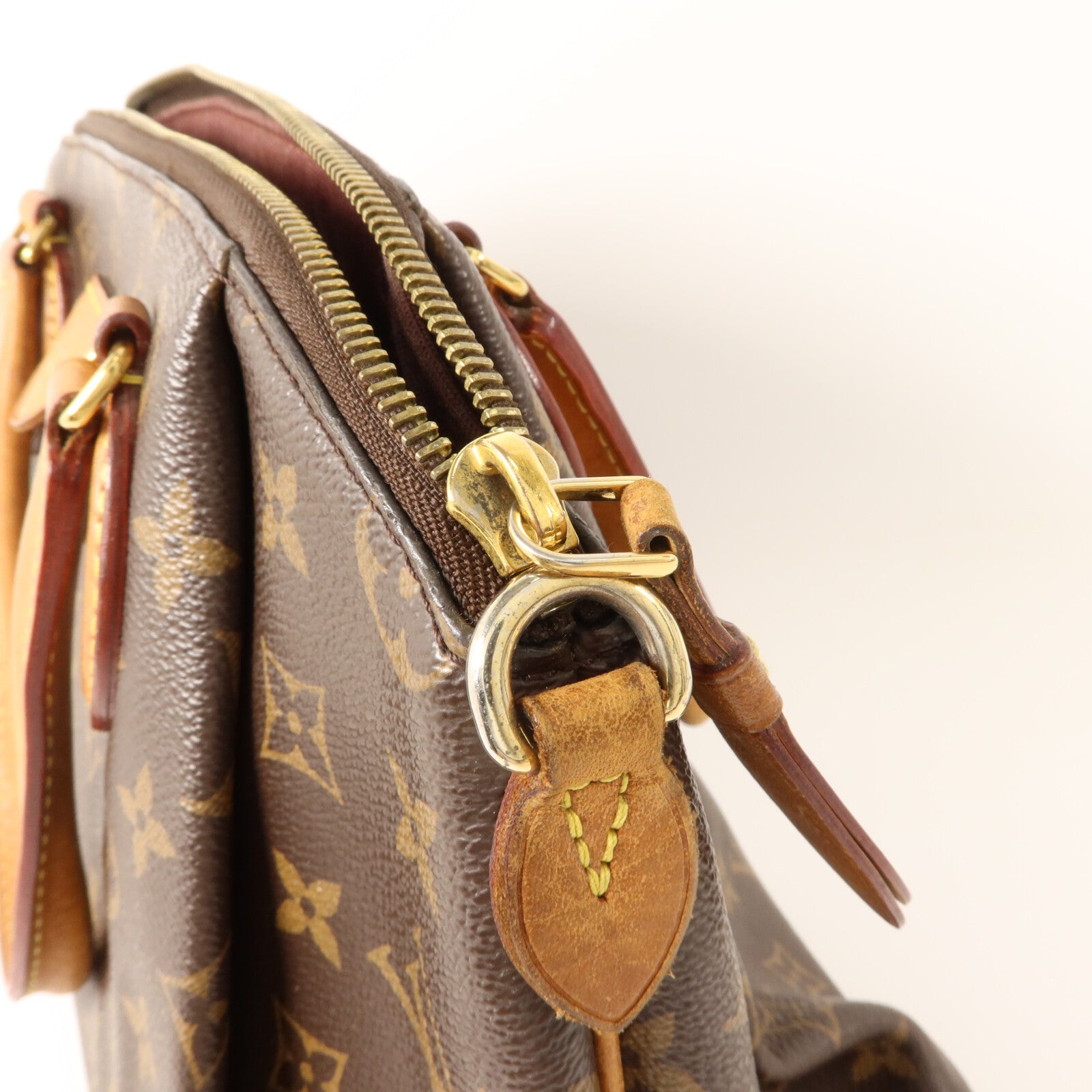 LOUIS VUITTON Monogram Rivoli MM手挽肩背兩用袋
