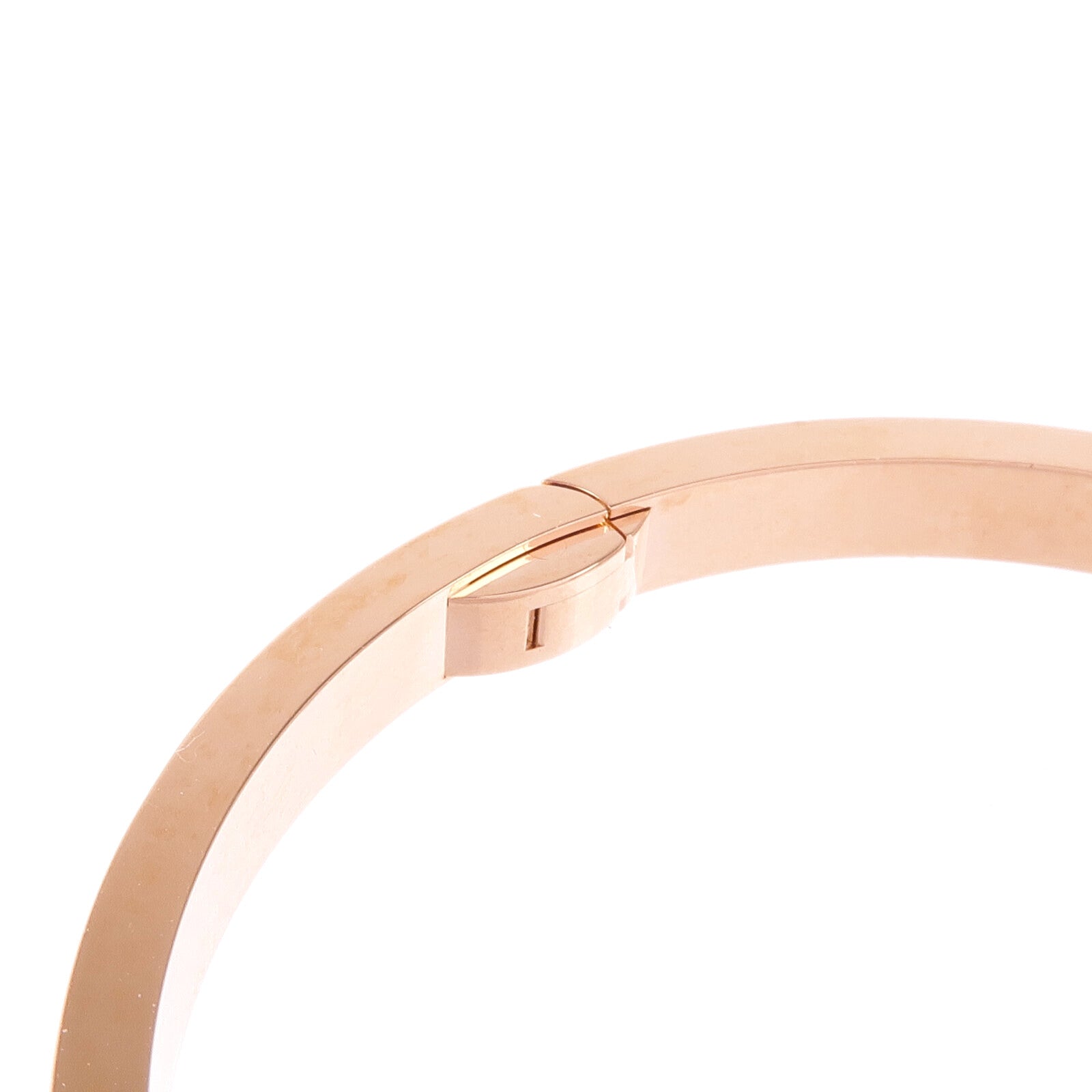 CARTIER 18K玫瑰金Love Bracelet Small Model 10 Diamonds鑽石手鐲Cartier#16