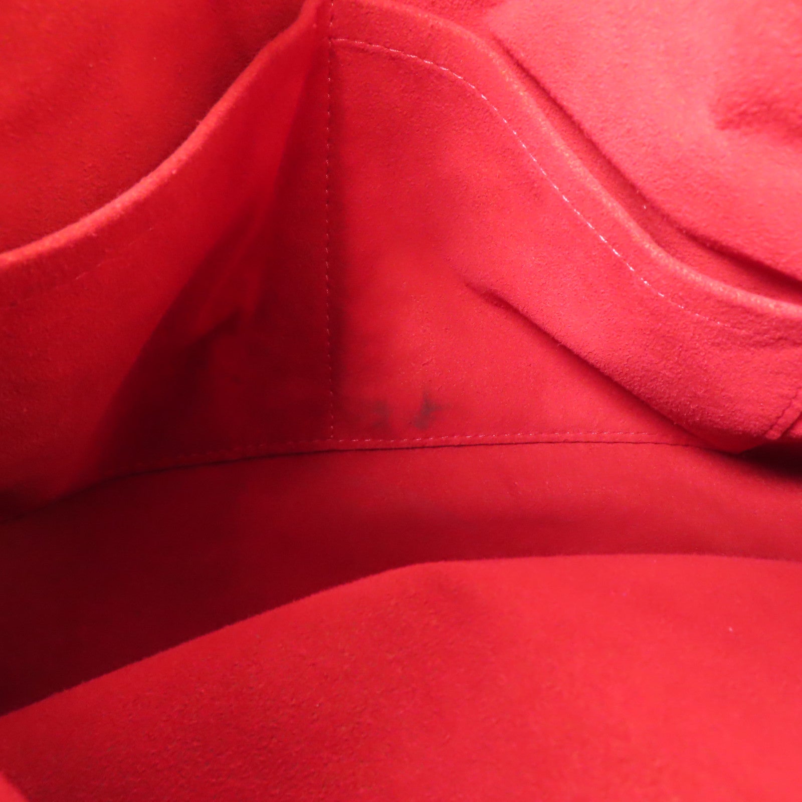 LOUIS VUITTON Damier Evora MM金扣手挽肩背兩用袋棕色