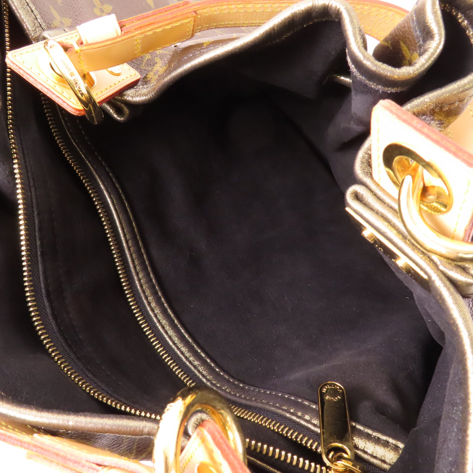 LOUIS VUITTON Monogram Irene金扣手挽袋