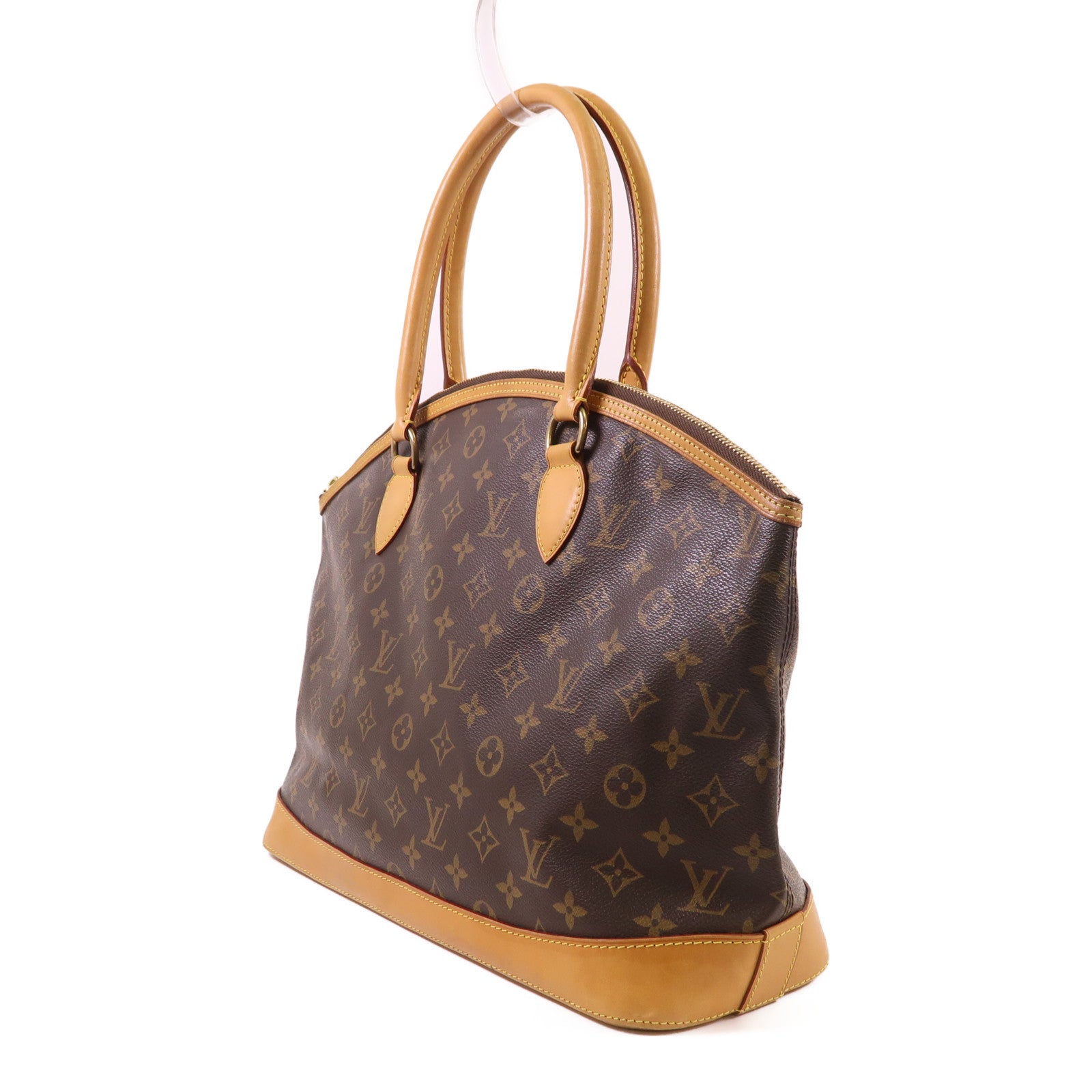 LOUIS VUITTON Monogram Lockit Horizontal金扣肩背袋