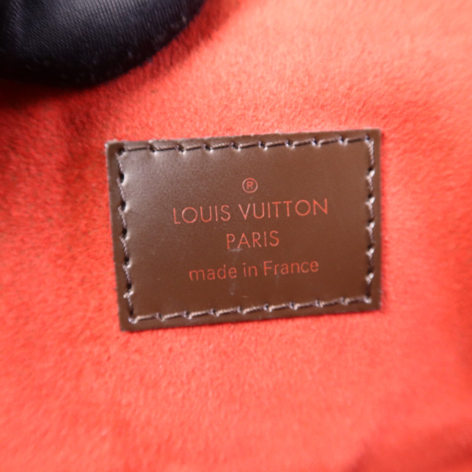 LOUIS VUITTON Damier Trevi金扣手挽肩背兩用袋