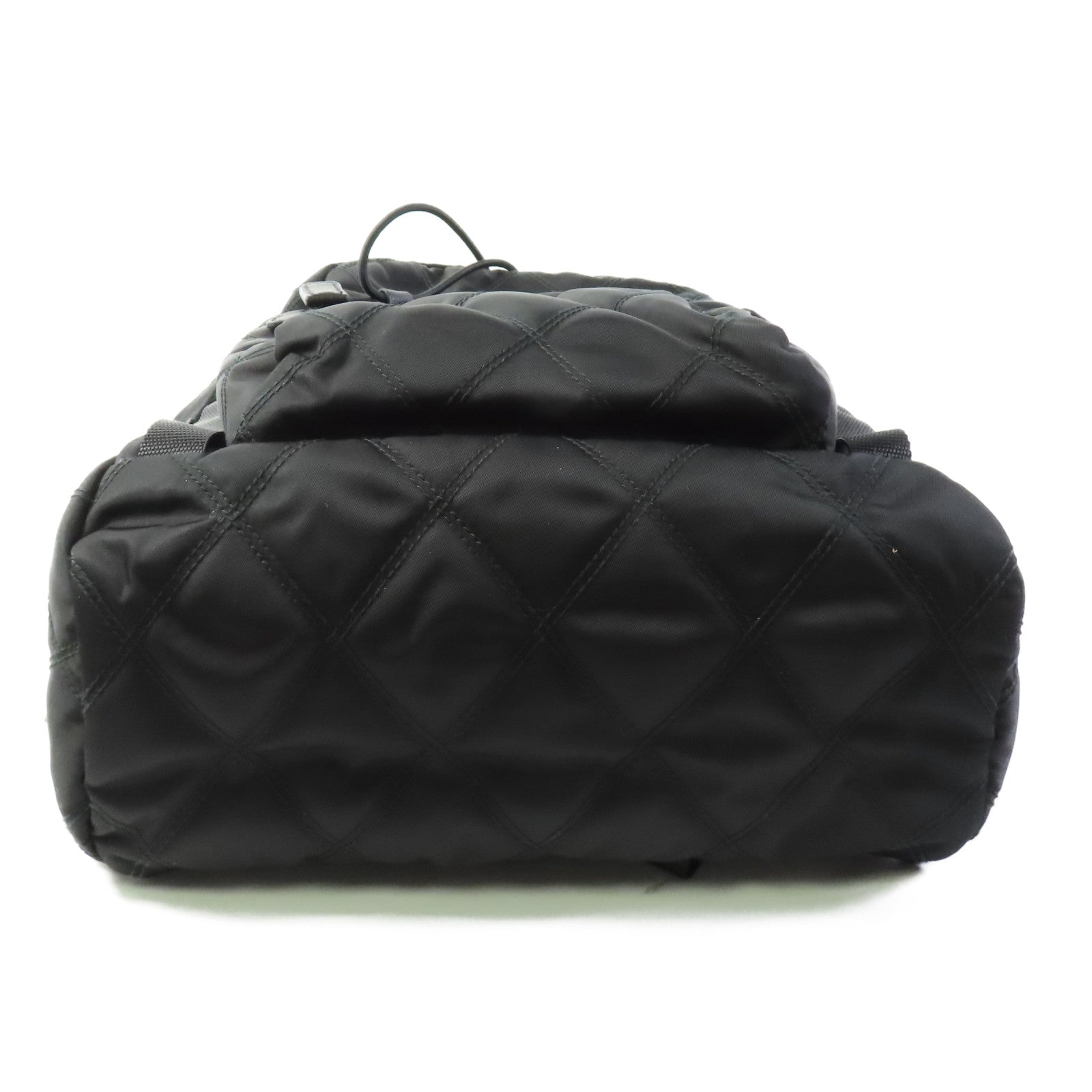 PRADA 尼龍Backpack銀扣背包
