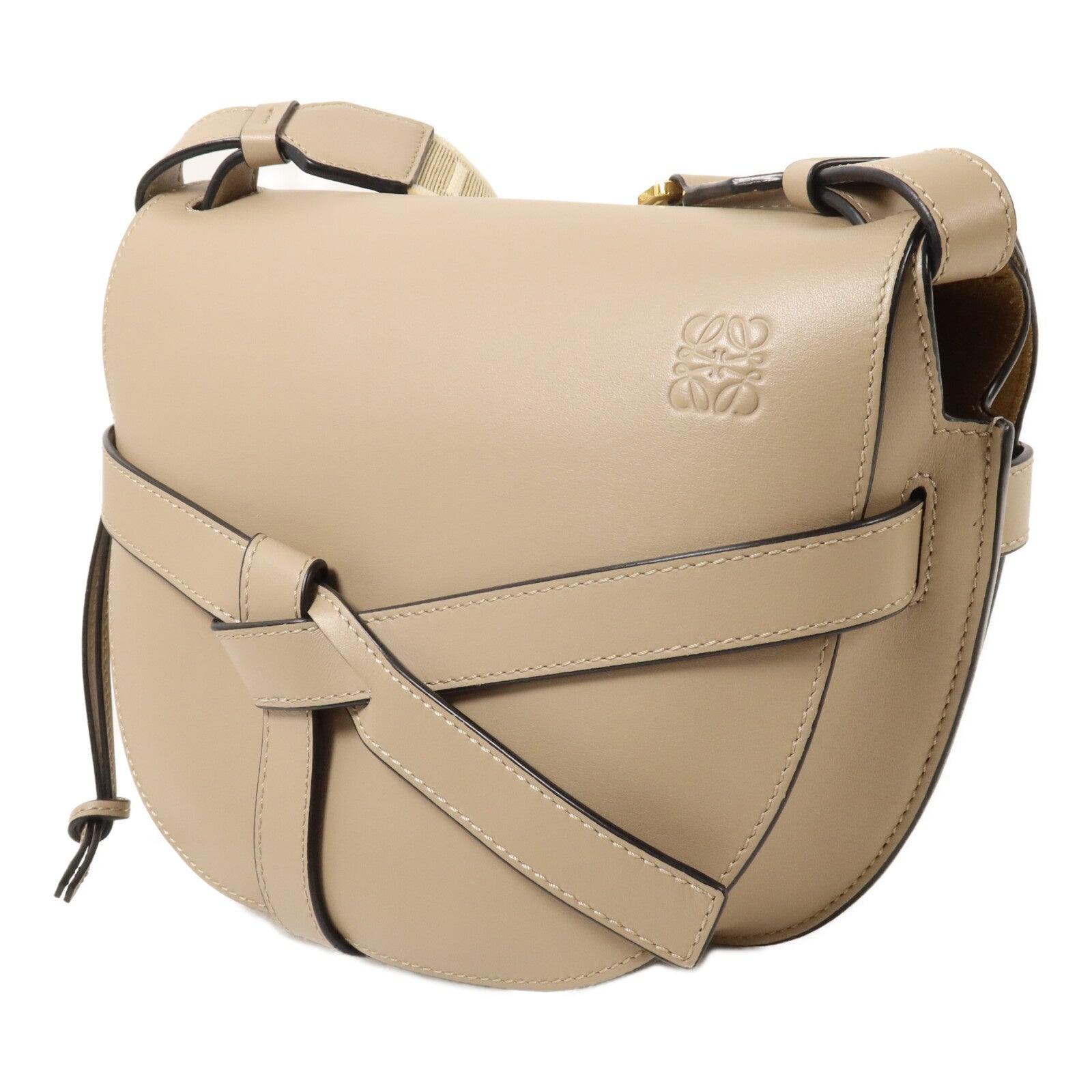 LOEWE 牛皮皮革Gate Small肩背袋