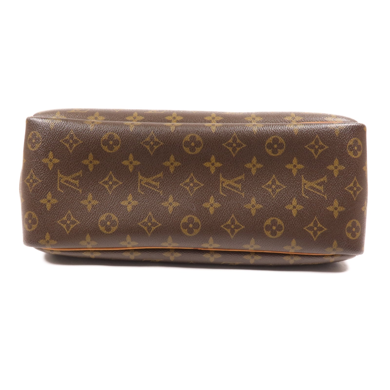 LOUIS VUITTON Monogram Deauville金扣手挽袋