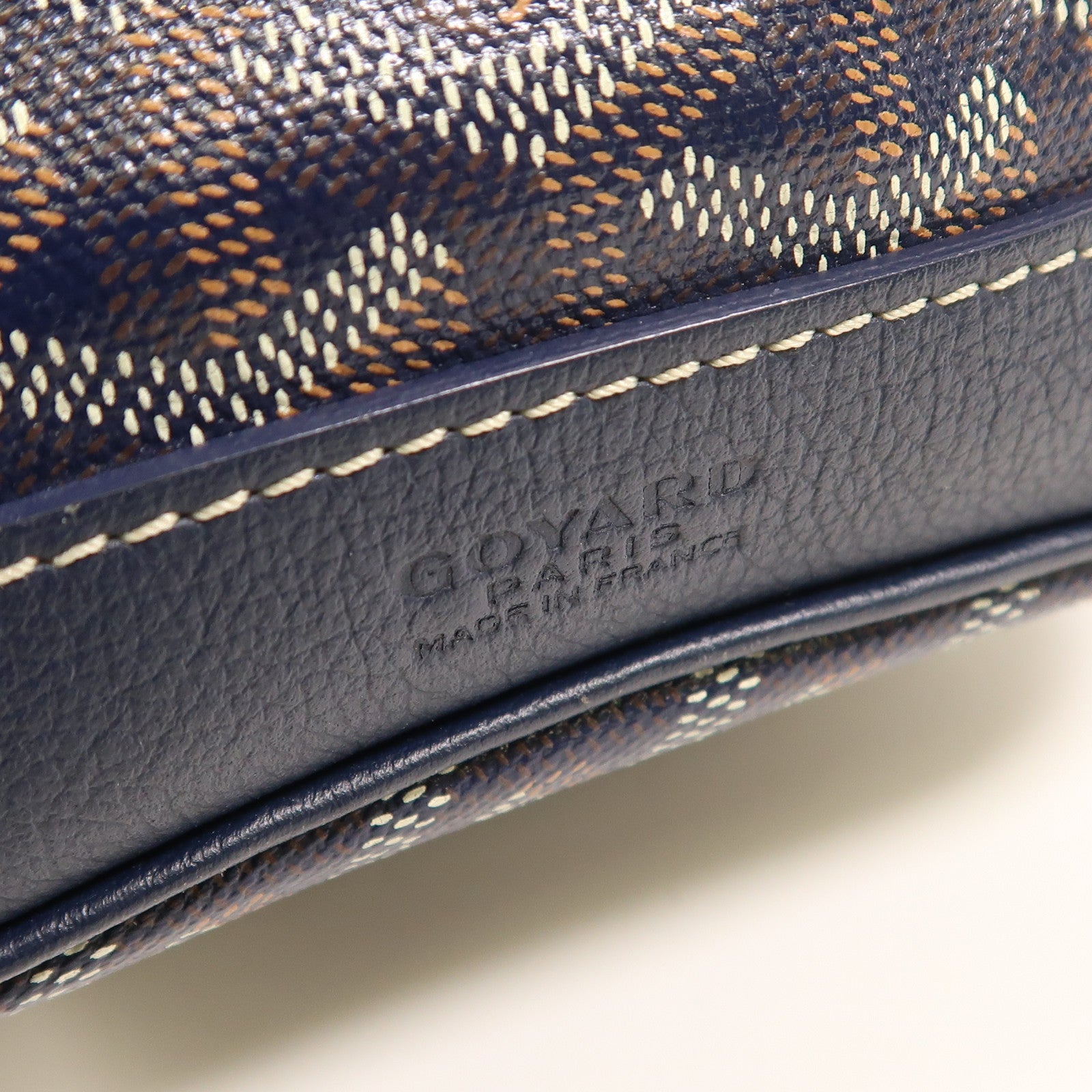 GOYARD 塗層帆布Petit Flot Bucket銀扣肩背袋