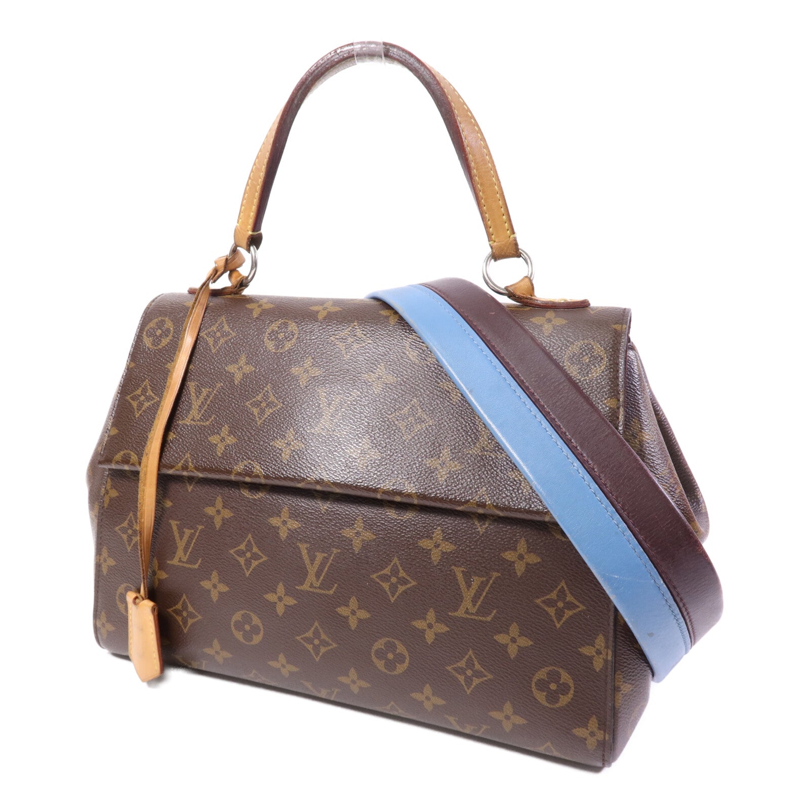 LOUIS VUITTON Monogram Cluny MM手挽肩背兩用袋