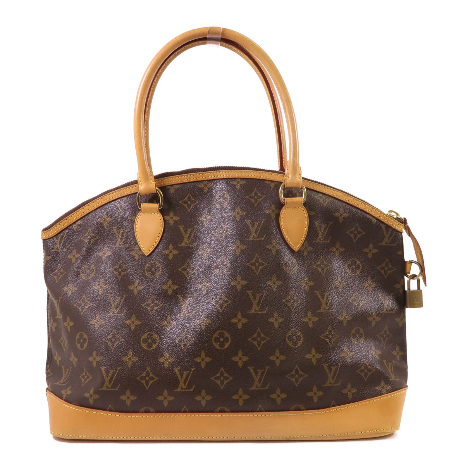 LOUIS VUITTON Monogram Lockit Horizontal金扣肩背袋
