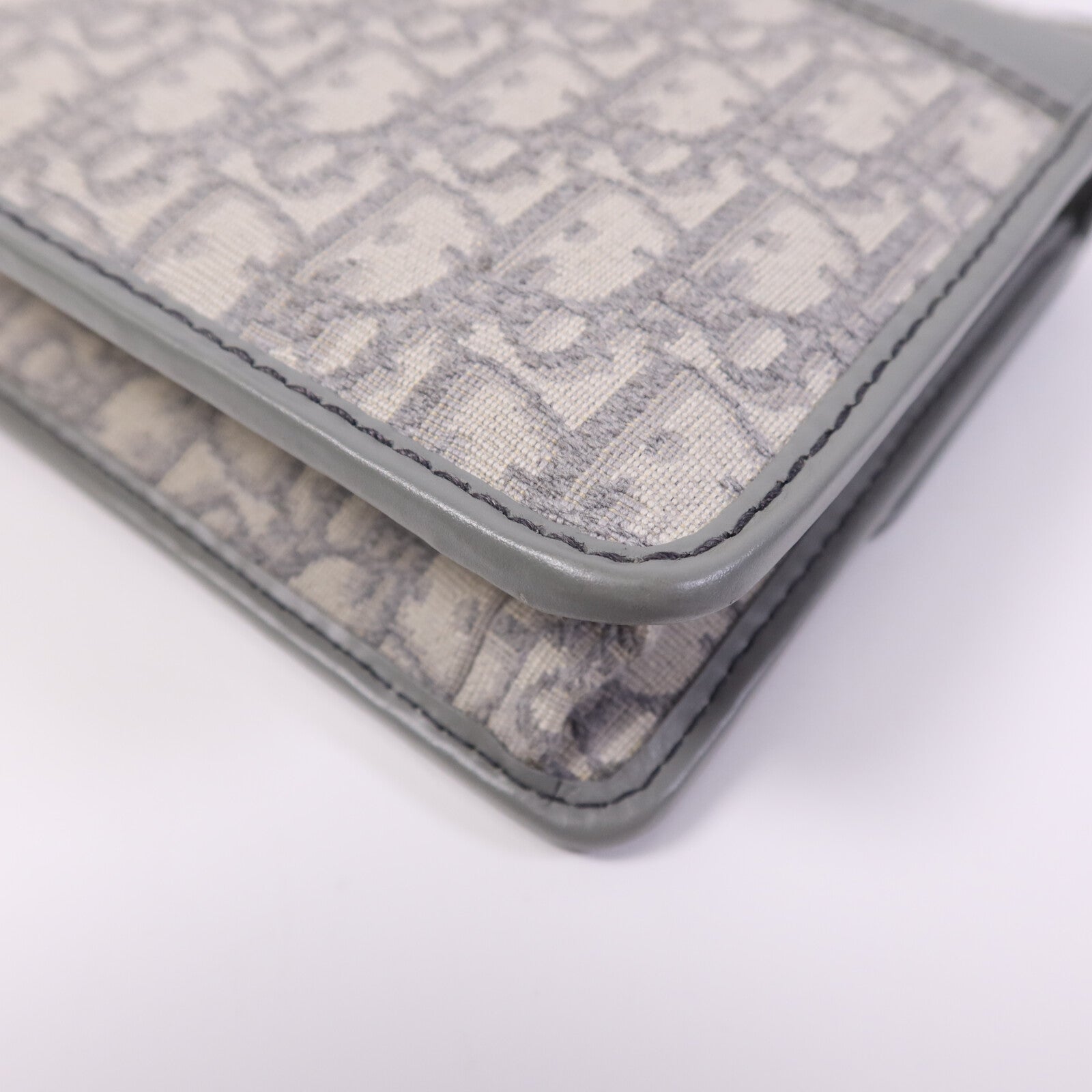 Dior 帆布Montaigne 30金扣肩背袋