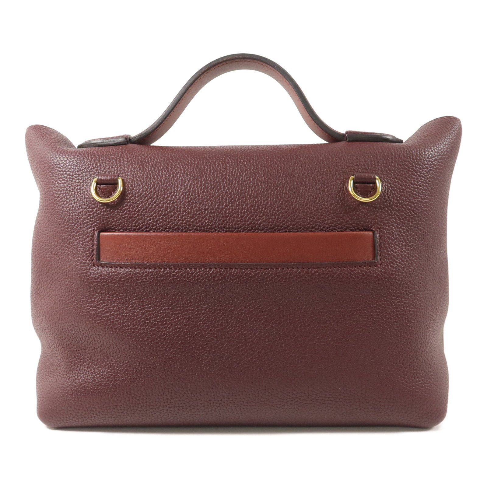 HERMES Clemence皮革24/24 29cm手挽肩背兩用袋