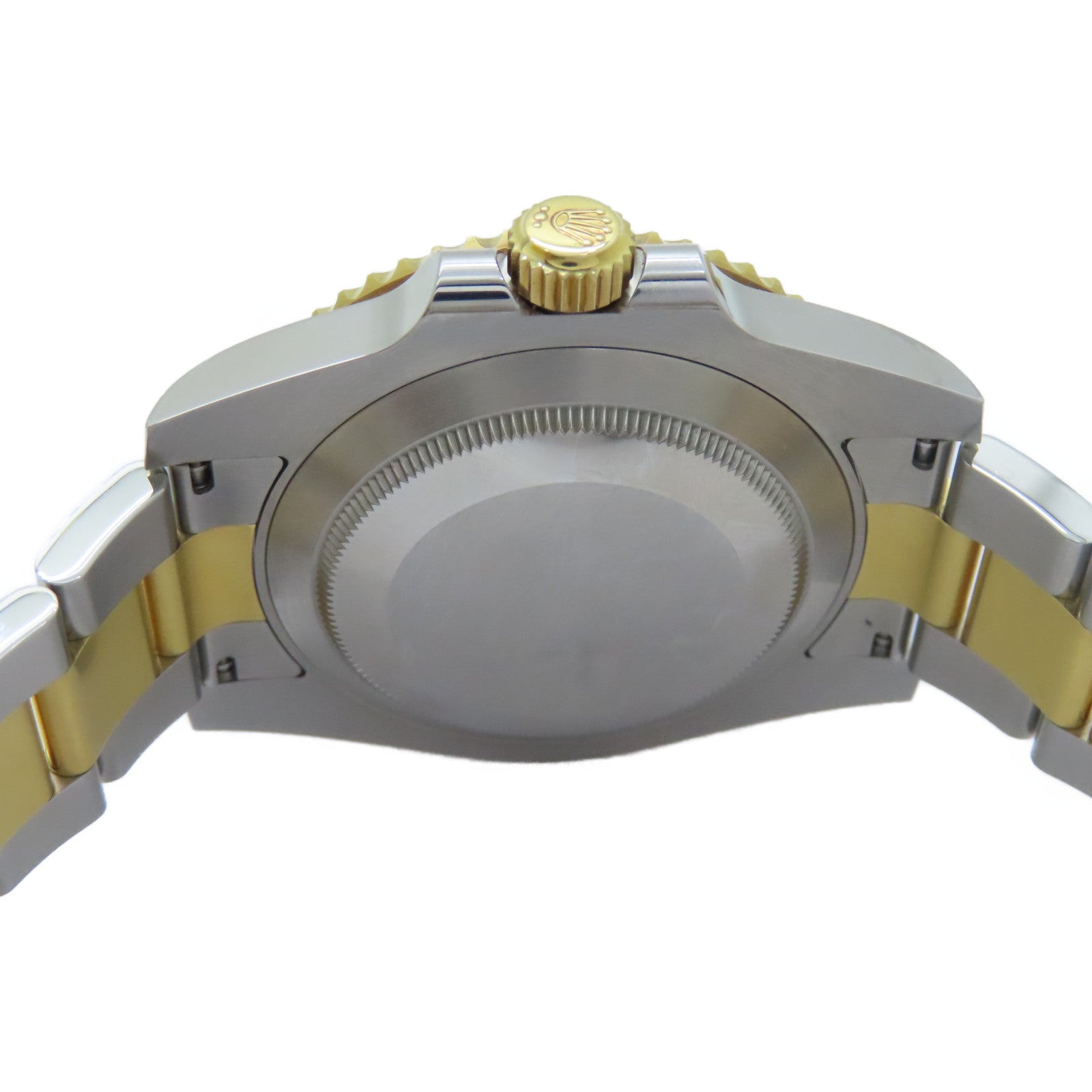 ROLEX Submarinar Date 18K黃金/不鏽鋼手錶自動機芯黑色