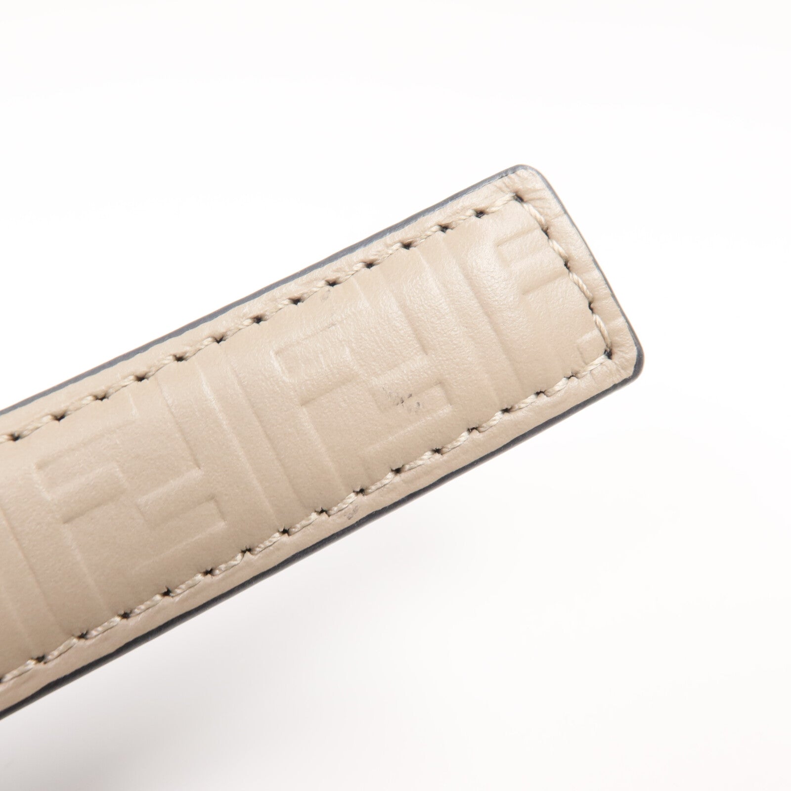 FENDI 牛皮皮革FF Diamonds Belt金扣皮帶