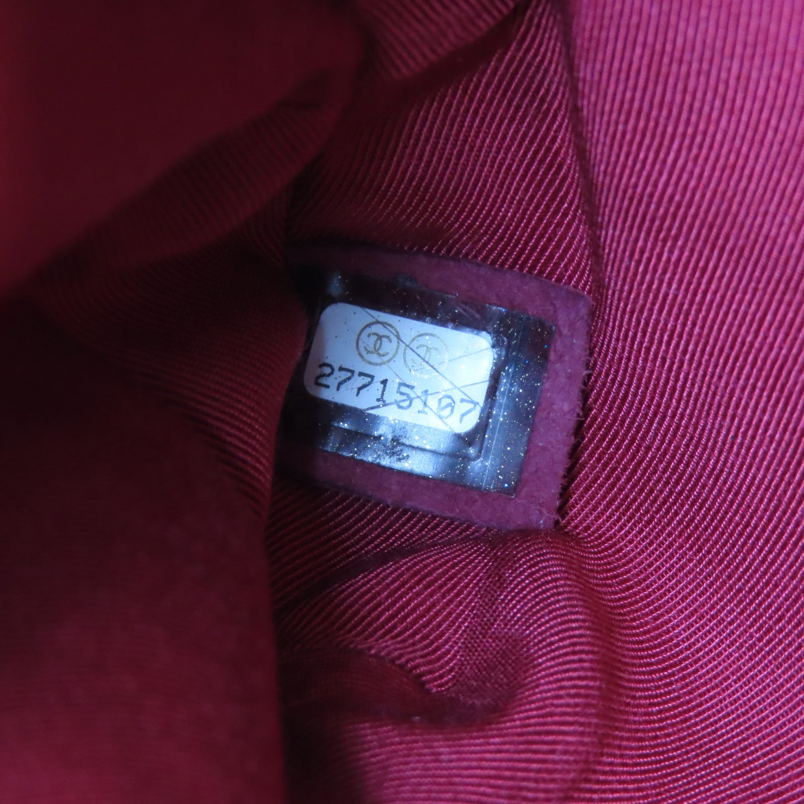 CHANEL 菱格牛皮皮革Chain Shoulder金扣鏈帶肩背袋黑色