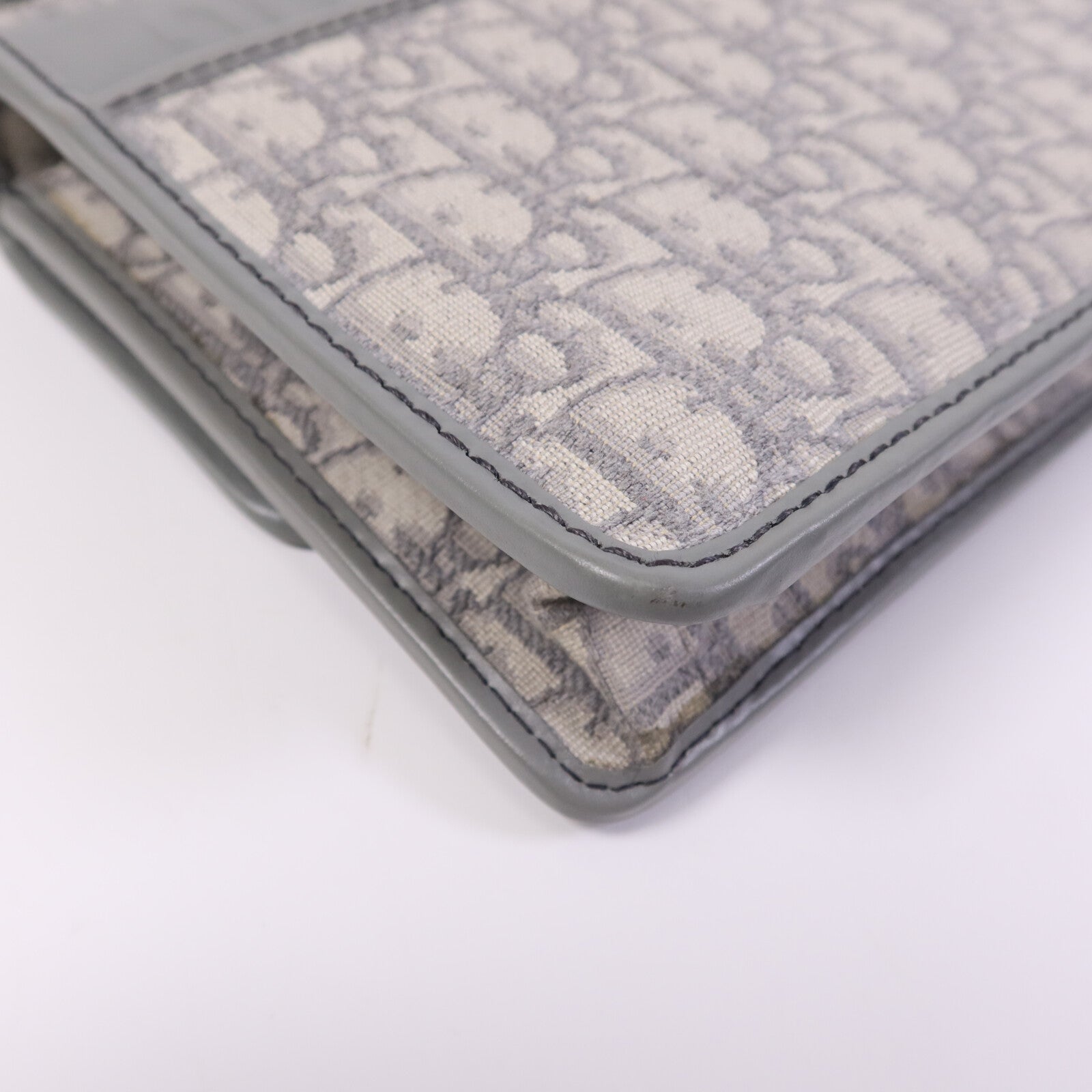 Dior 帆布Montaigne 30金扣肩背袋