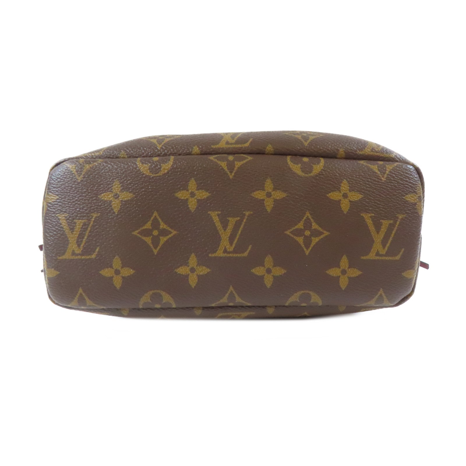 LOUIS VUITTON 【激減優惠】Monogram Posh Noe Drawstring Pouch金扣手拿包啡色/紫色