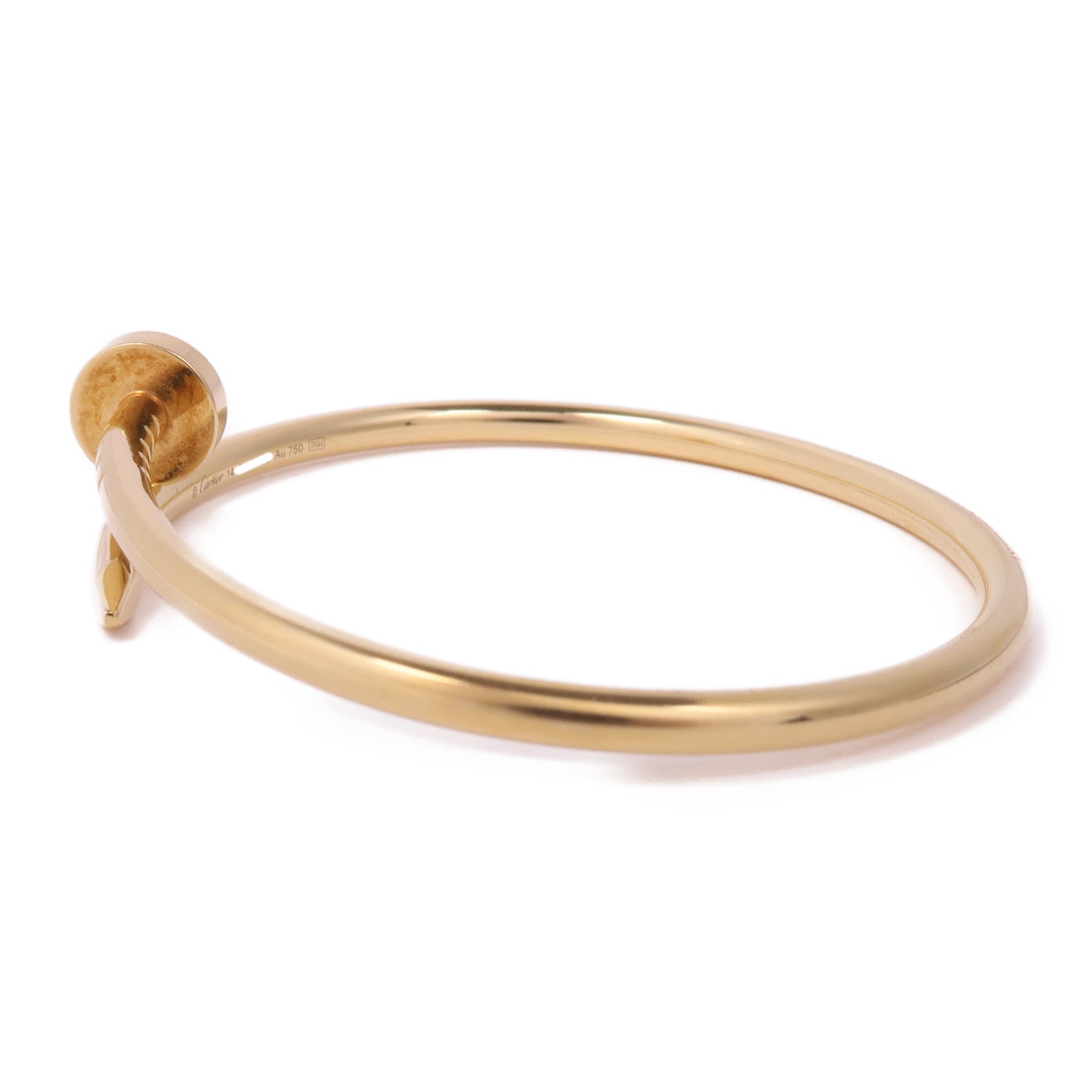 CARTIER【激減優惠】 18K黃金Juste Un Clou SM手鐲