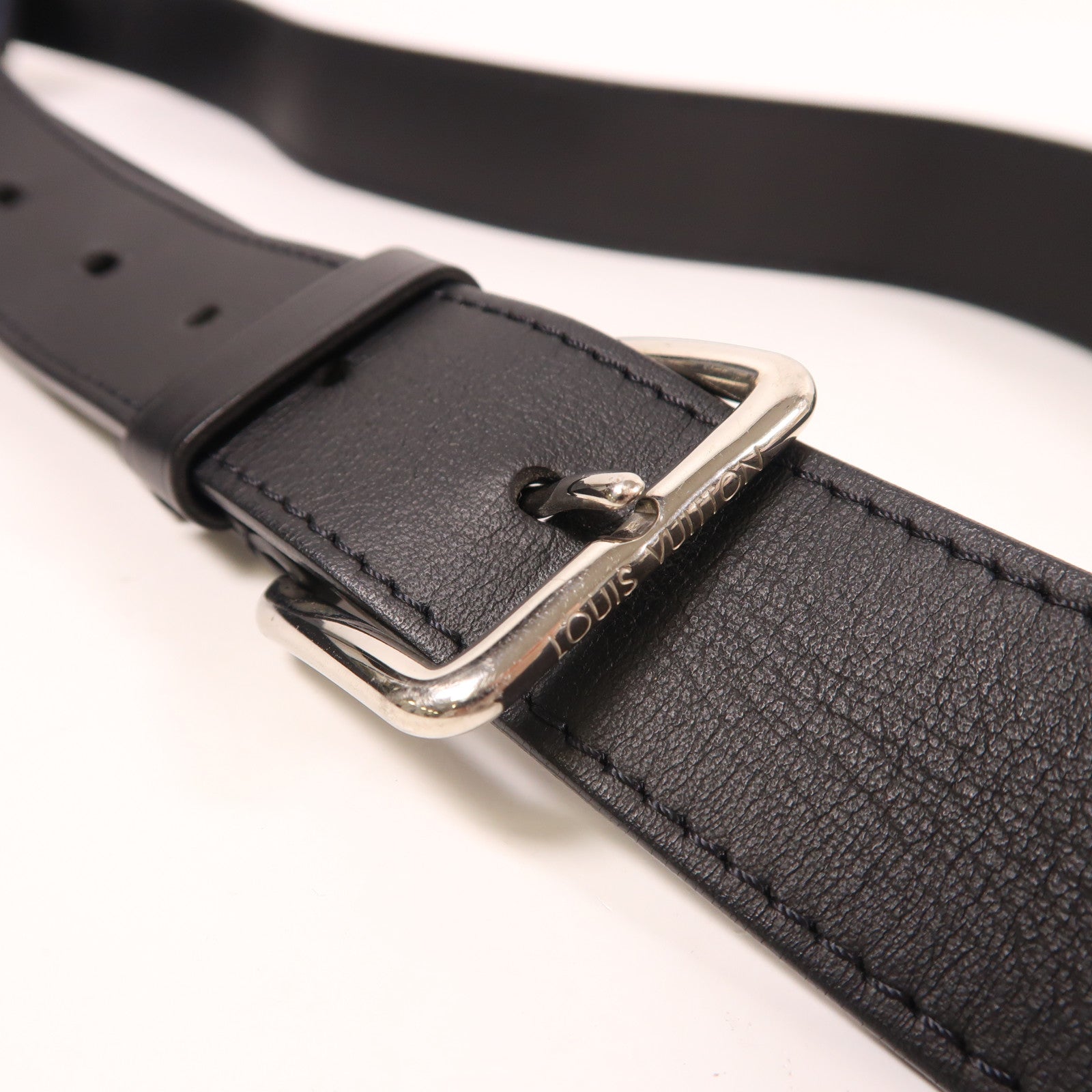 LOUIS VUITTON Monogram Pastel Noir Pastel Trunk銀扣肩背袋