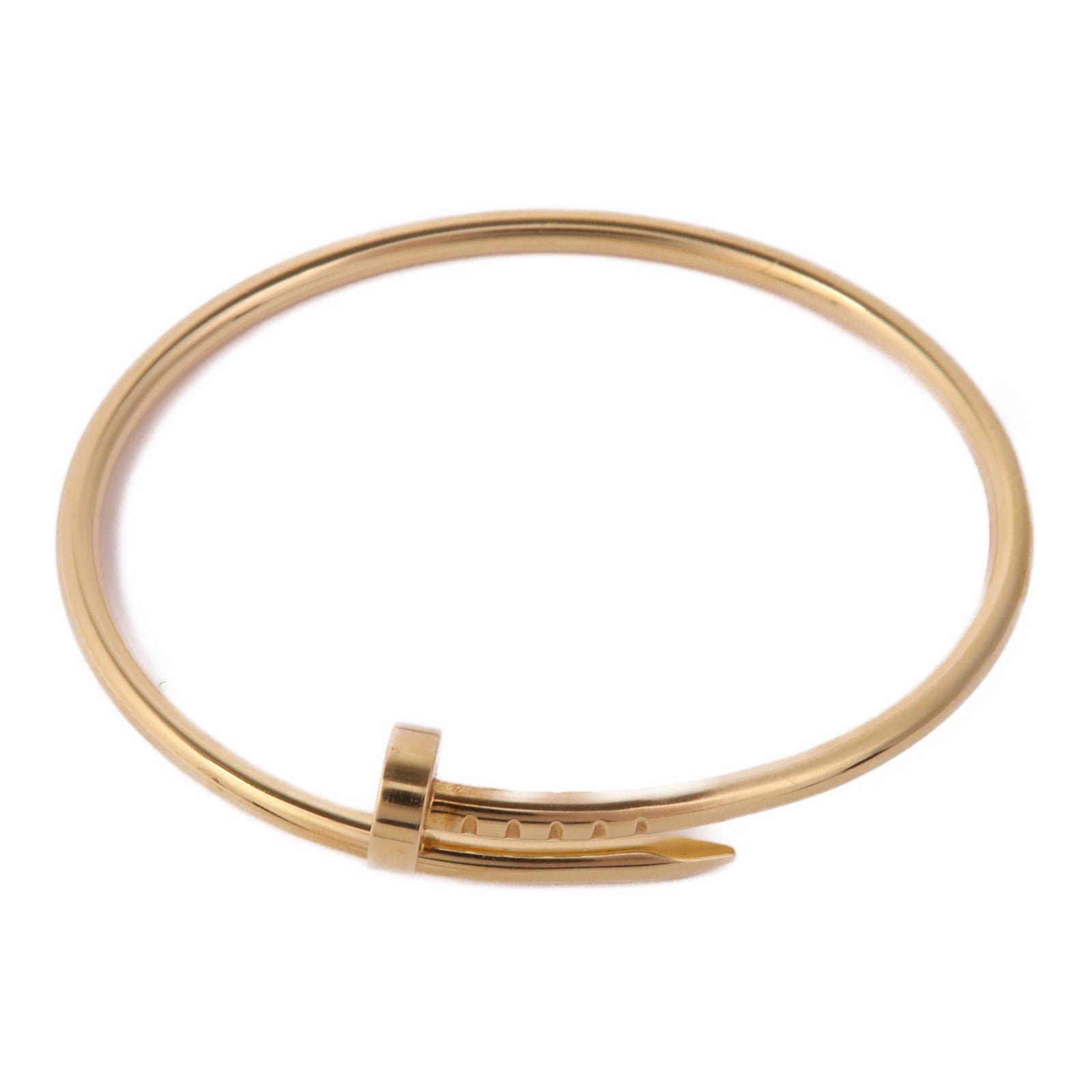 CARTIER【激減優惠】 18K黃金Juste Un Clou SM手鐲