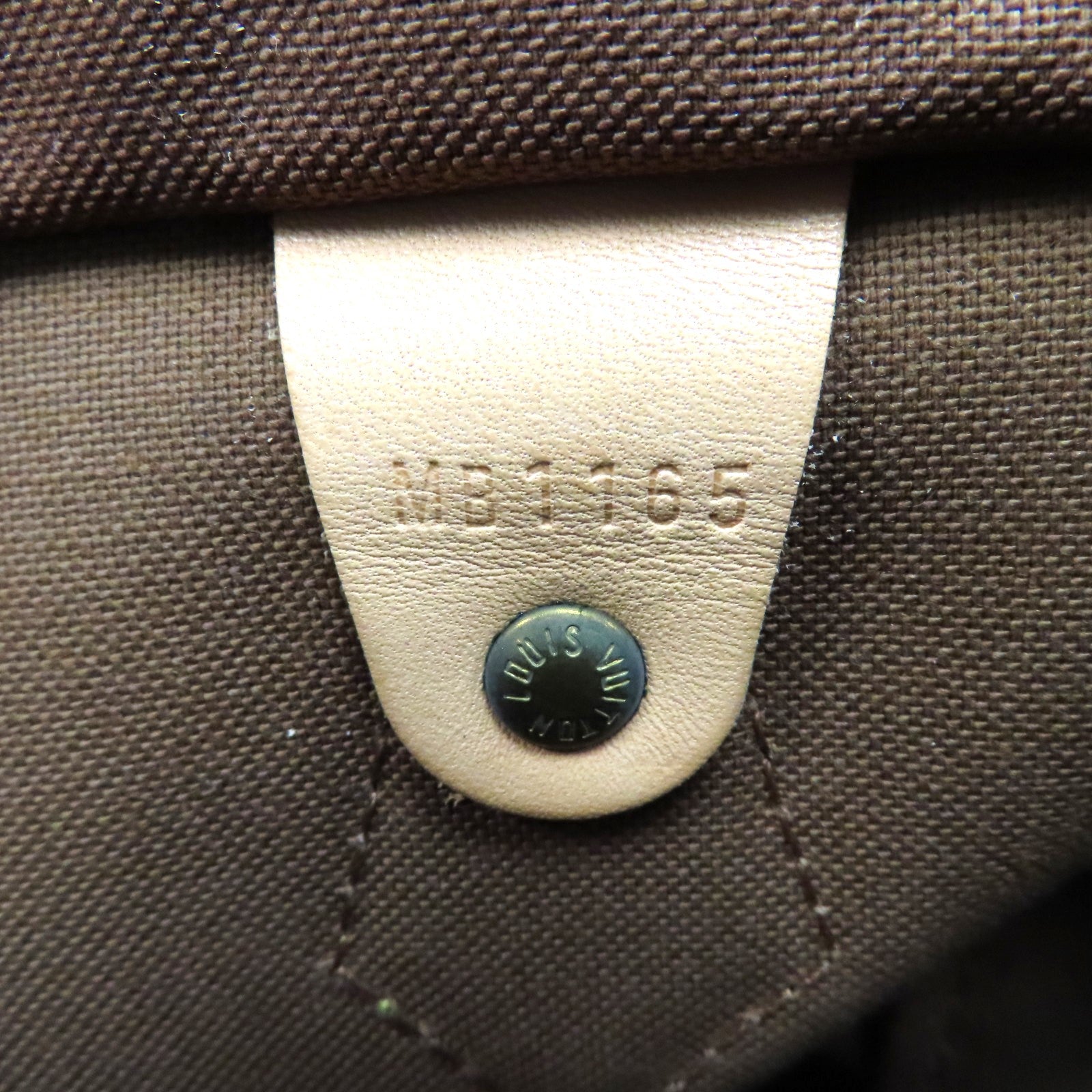 LOUIS VUITTON Monogram Speedy 25金扣手挽袋啡色