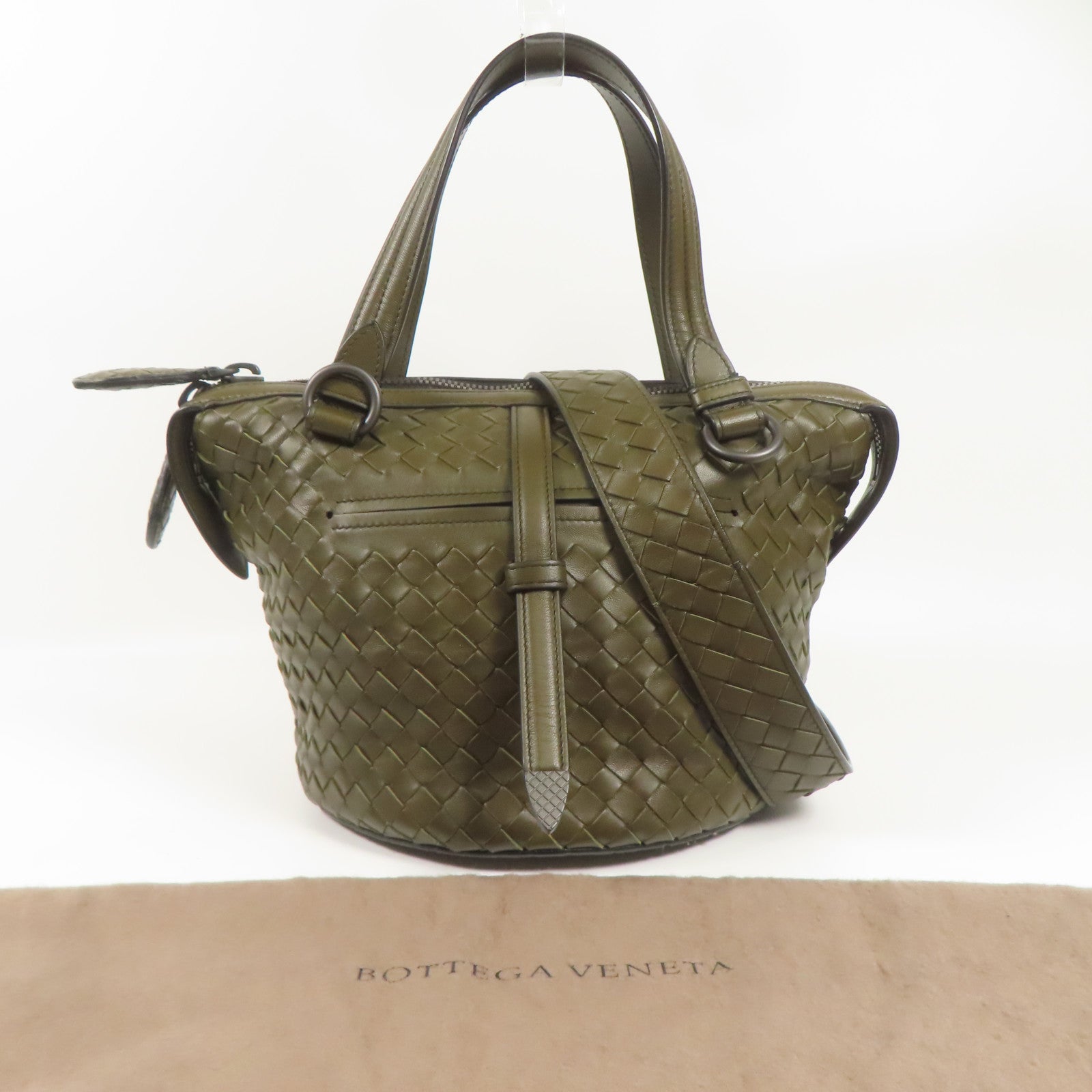 BOTTEGA VENETA 皮革Shoulder Bag手挽肩背兩用袋