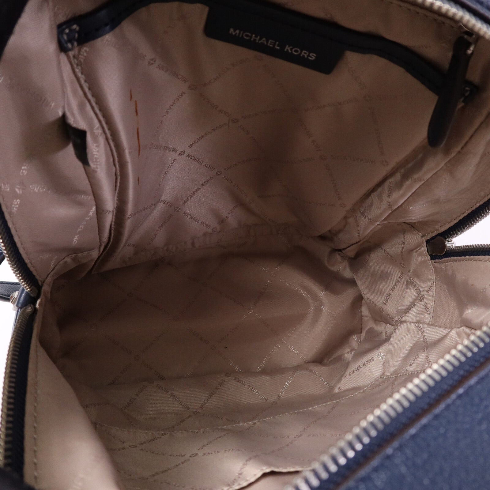Michael Kors 【激減優惠】塗層帆布Backpack銀扣背包