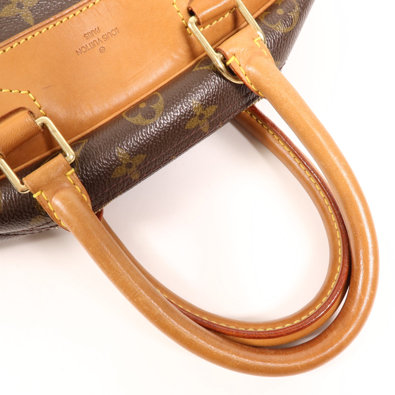 LOUIS VUITTON 【激減優惠】Monogram Deauville金扣手挽袋