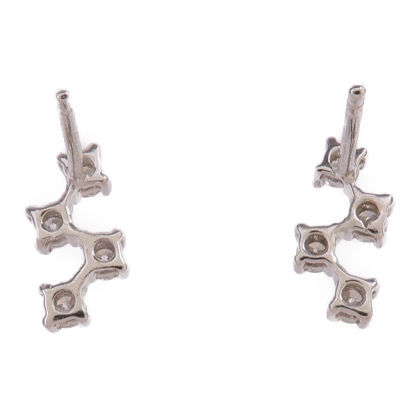 JEWELRY 【激減優惠】18K白金Diamond Earrings鑽石耳環