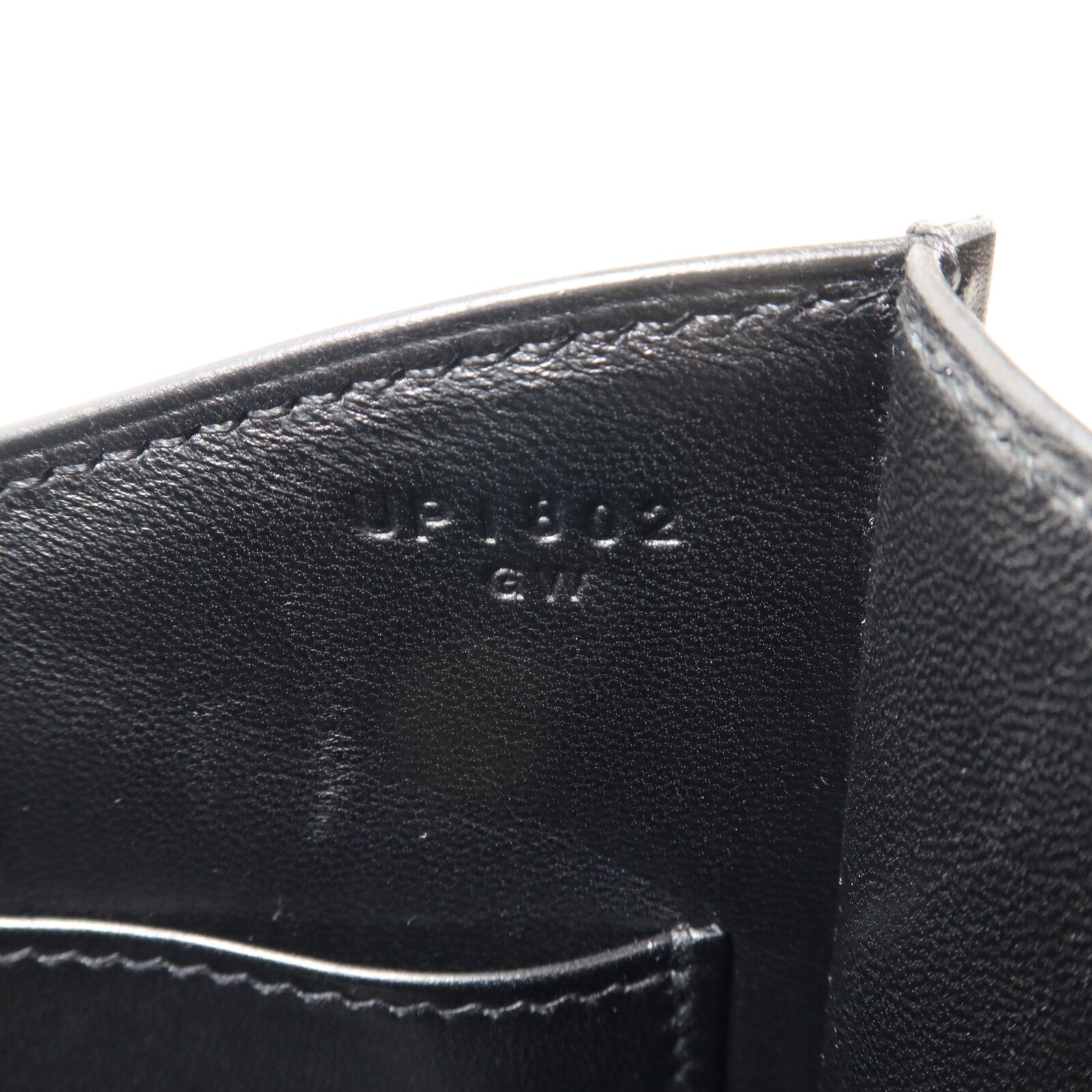 HERMES Box Calf皮革Constance 24肩背袋Noir