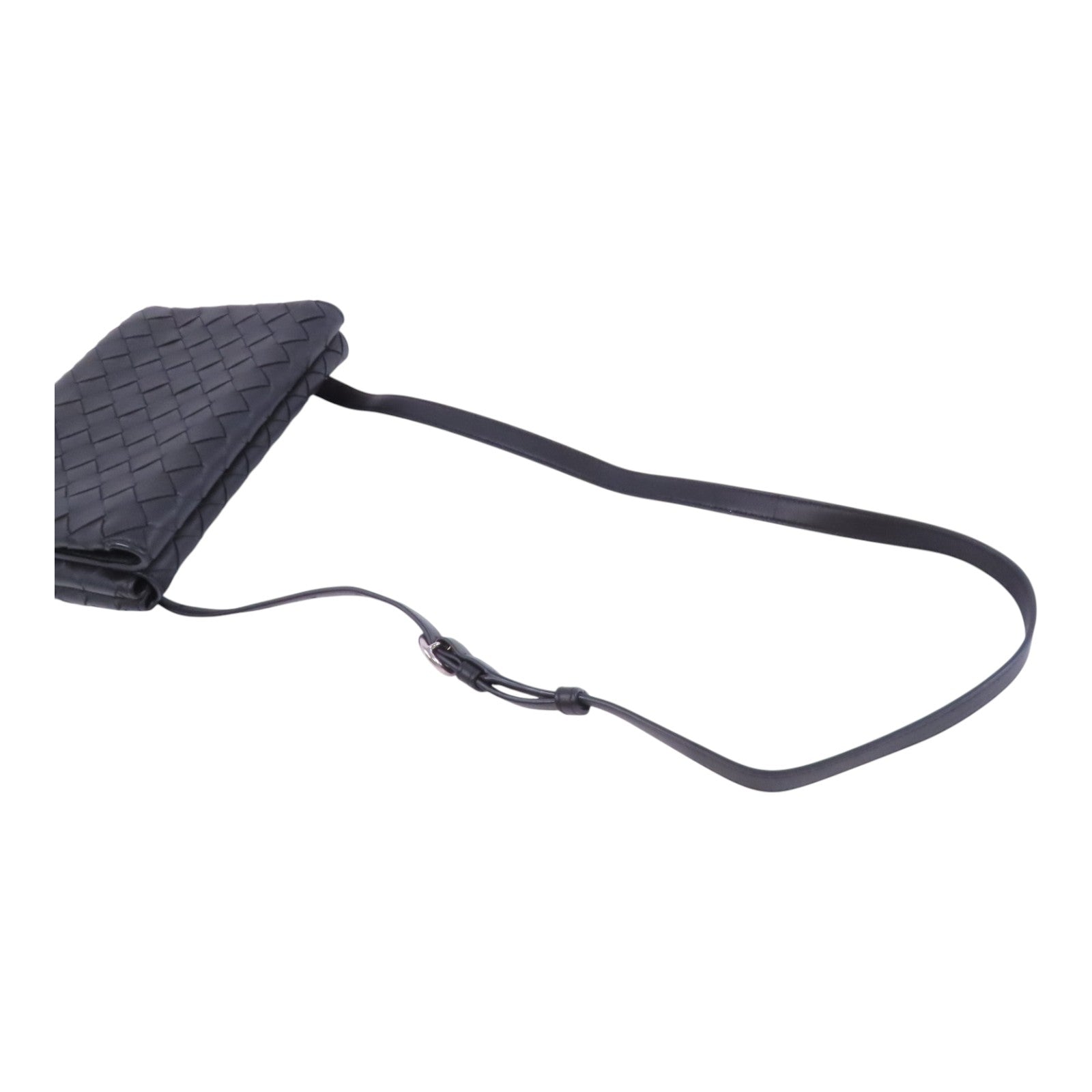 BOTTEGA VENETA 織紋皮革Waist Bag銀扣腰包