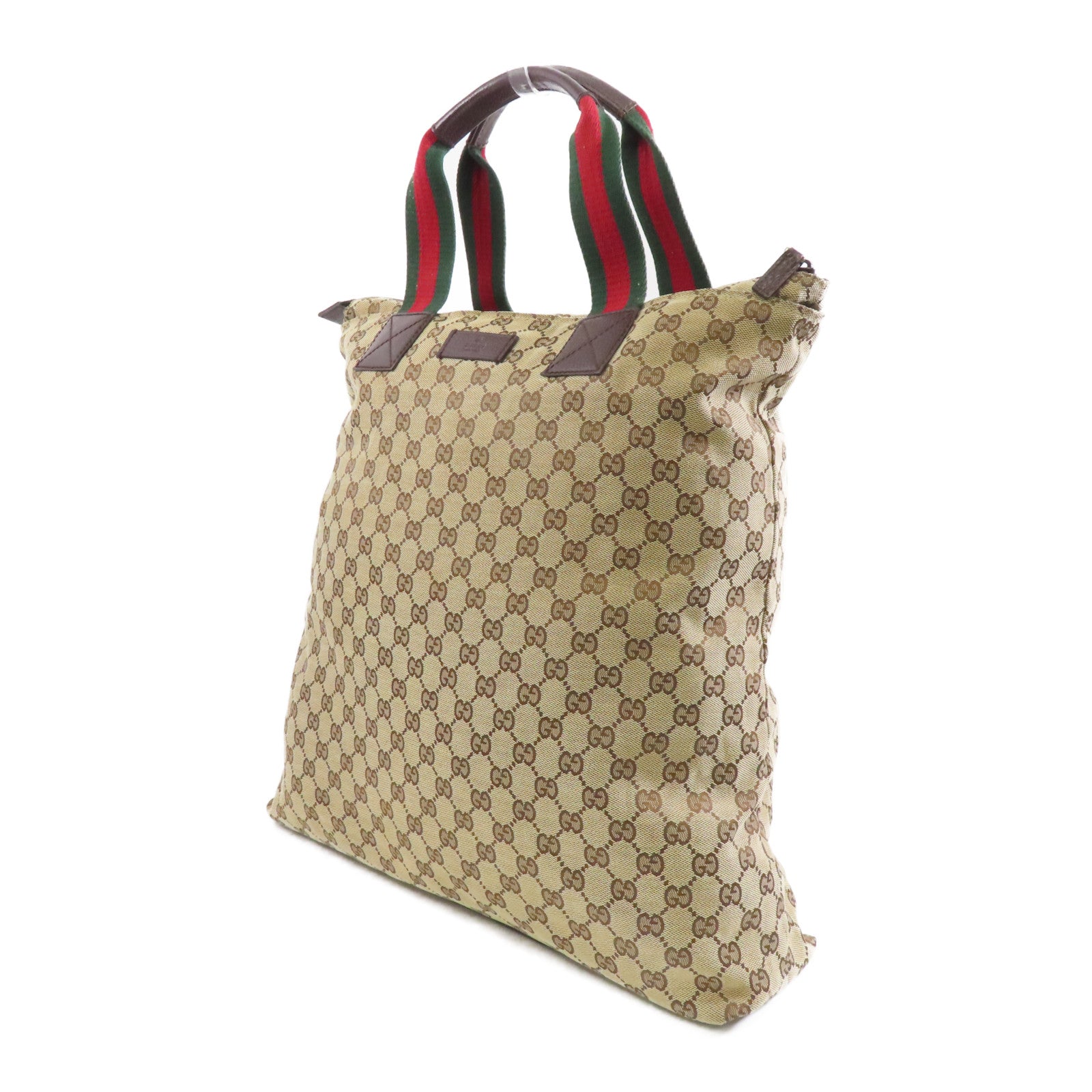 GUCCI 帆布Tote Bag手挽袋啡色