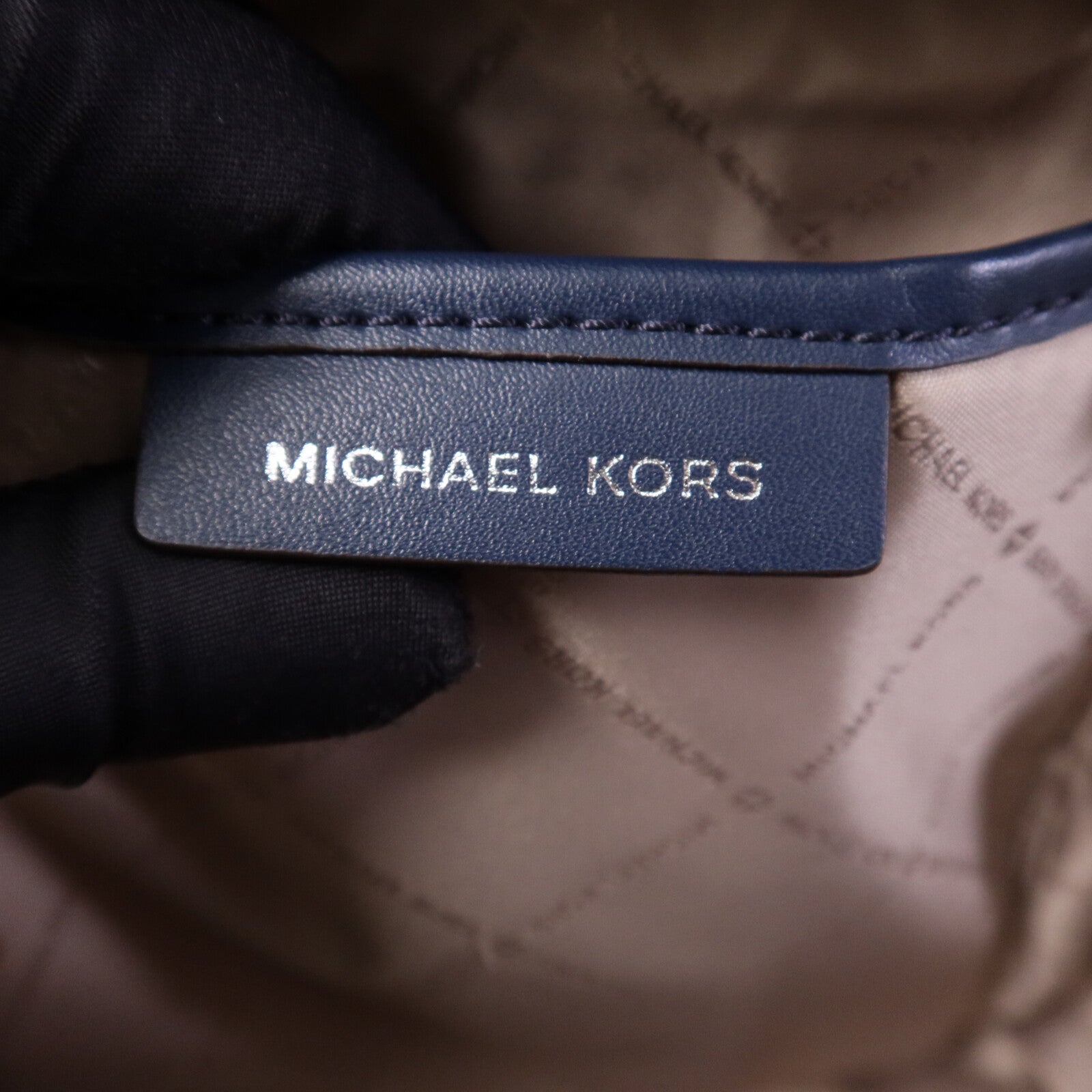 Michael Kors 【激減優惠】塗層帆布Backpack銀扣背包