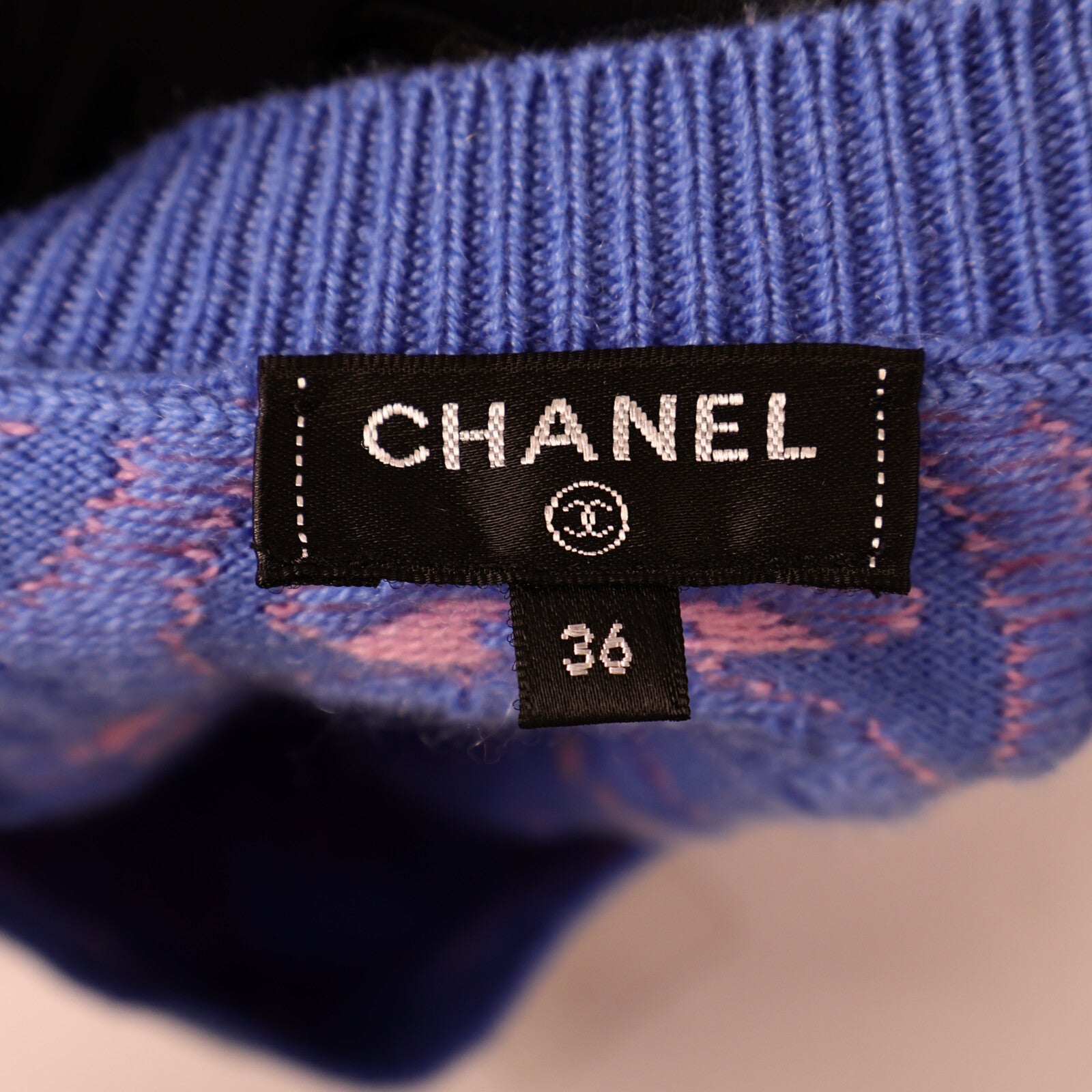 CHANEL Cashmere Knitted Top針織