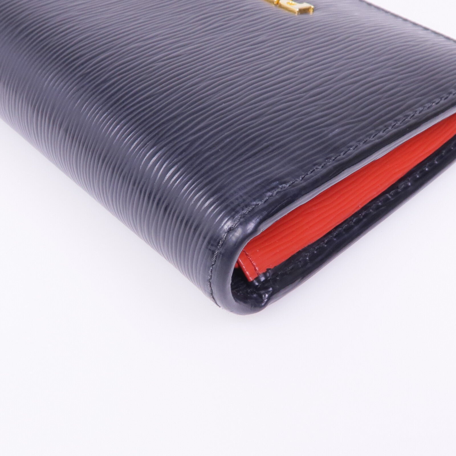 PRADA 牛皮皮革Wallet金扣錢包