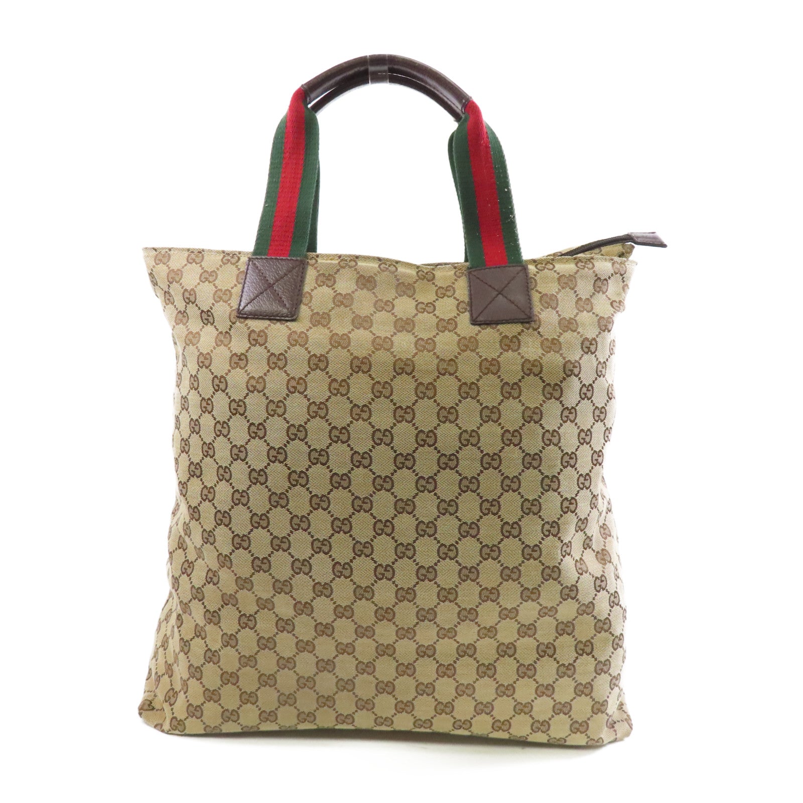 GUCCI 帆布Tote Bag手挽袋啡色