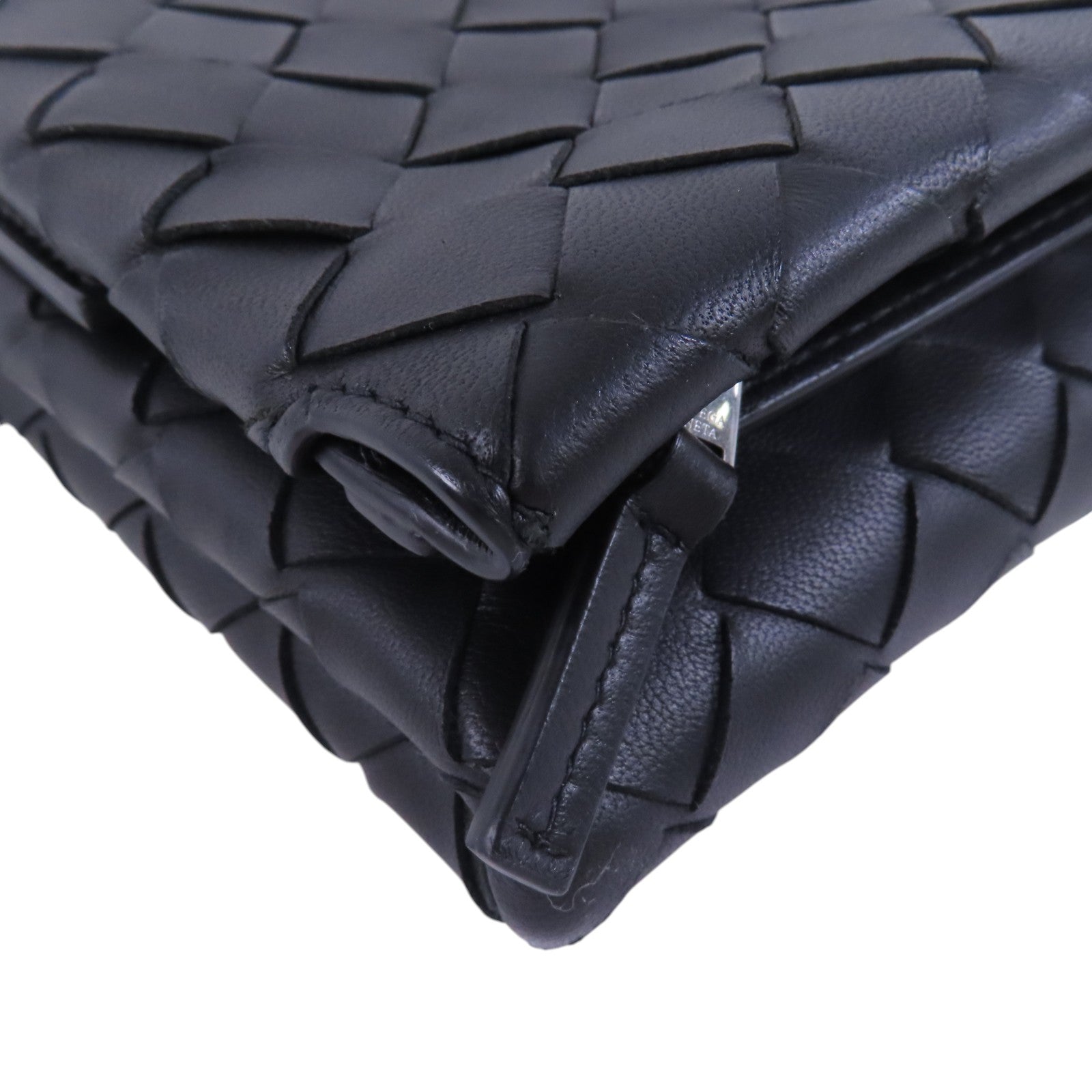 BOTTEGA VENETA 織紋皮革Waist Bag銀扣腰包