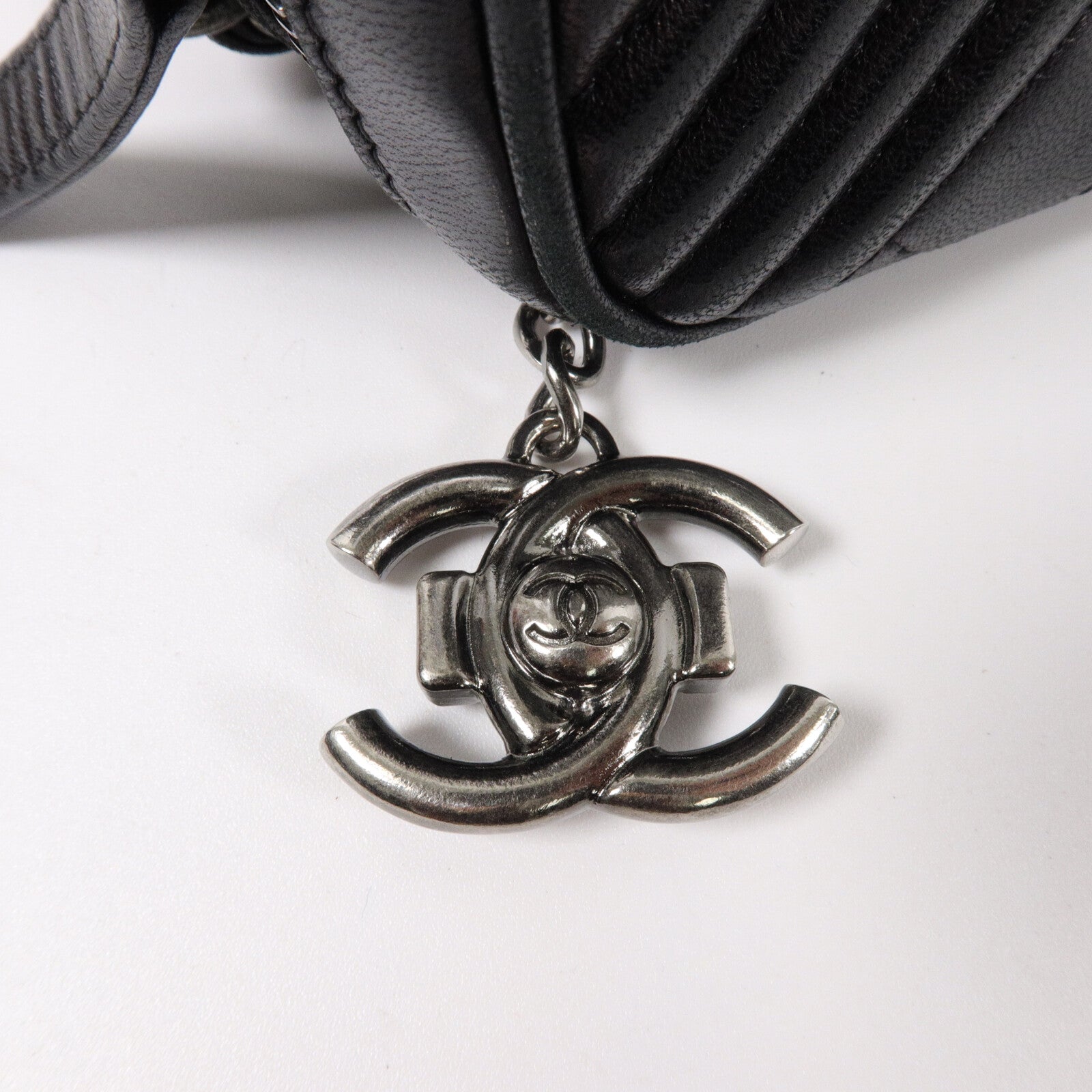 CHANEL 羊皮皮革Chain Shoulder鏈帶肩背袋