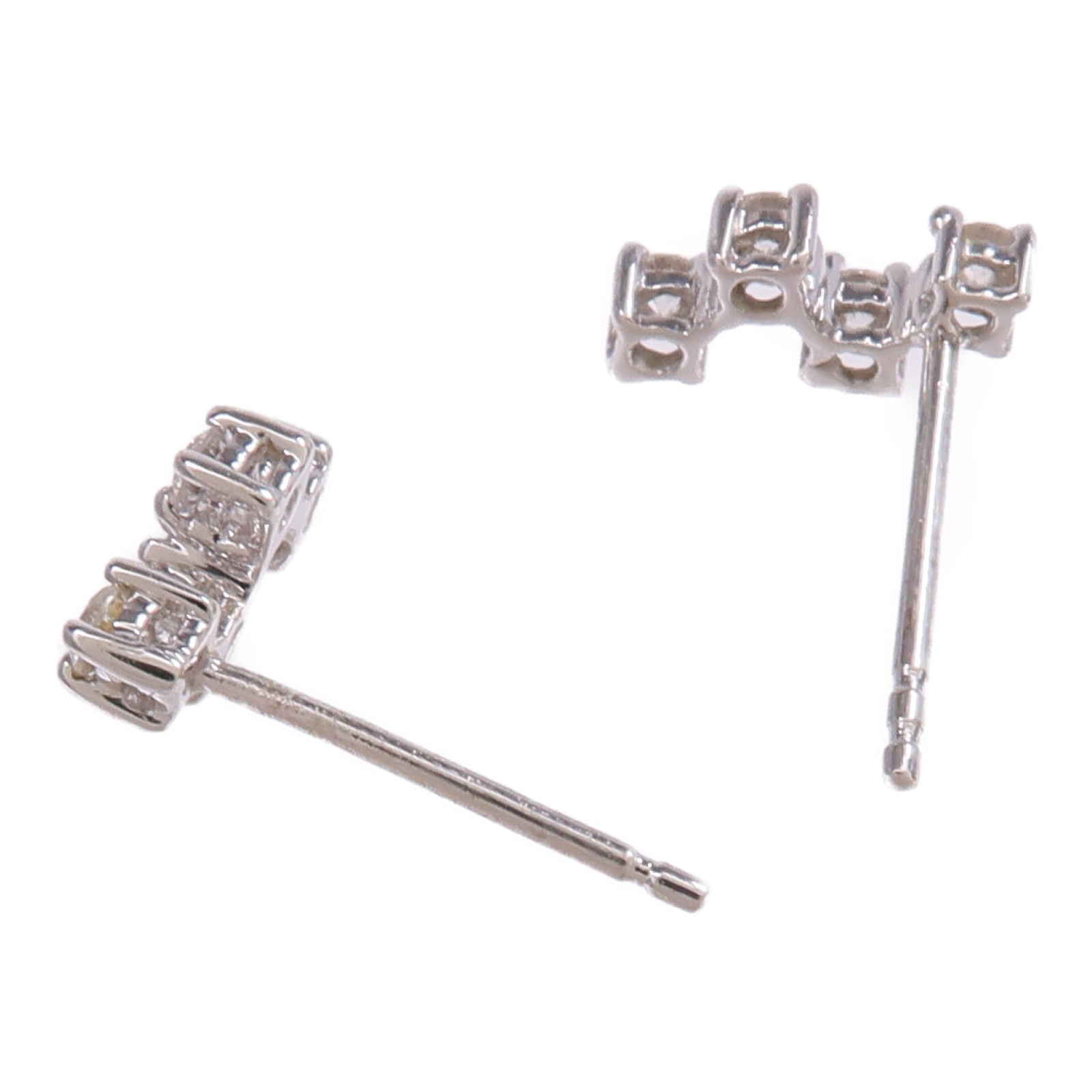 JEWELRY 【激減優惠】18K白金Diamond Earrings鑽石耳環