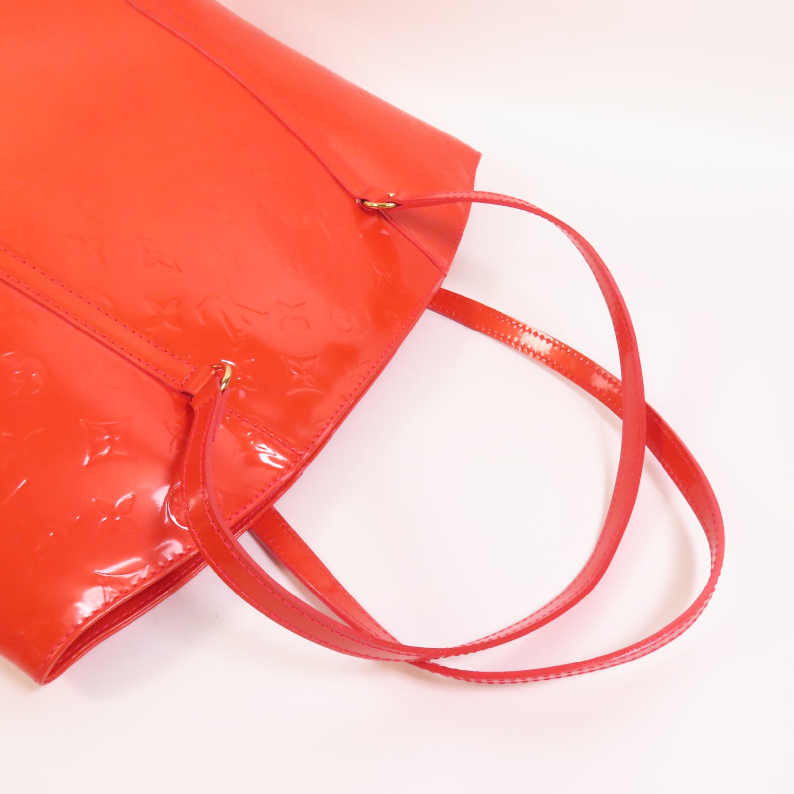 LOUIS VUITTON 【激減優惠】Monogram Vernis Avalon GM金扣手挽袋