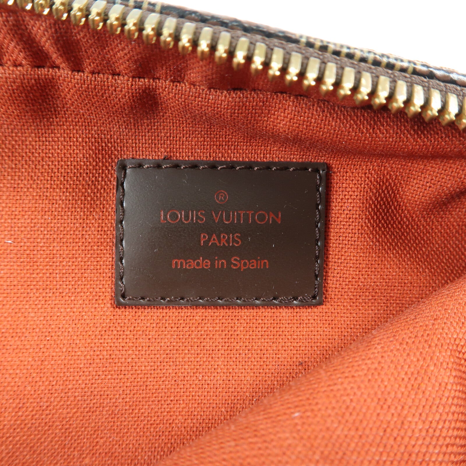 LOUIS VUITTON Damier Geronimos金扣腰包